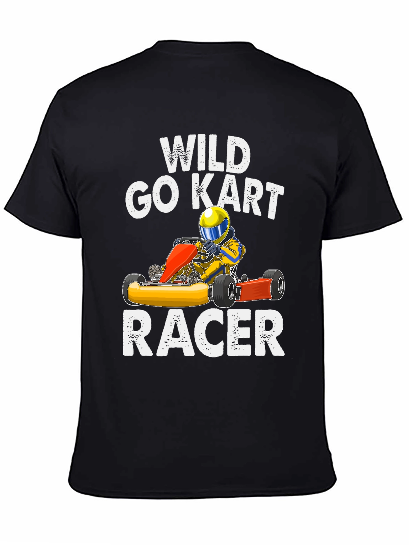 Wild Go Kart Racer Graphic T-Shirt