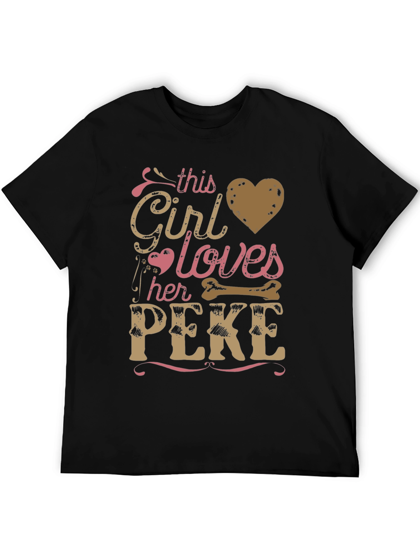 This Girl Loves Her Peke T-Shirt