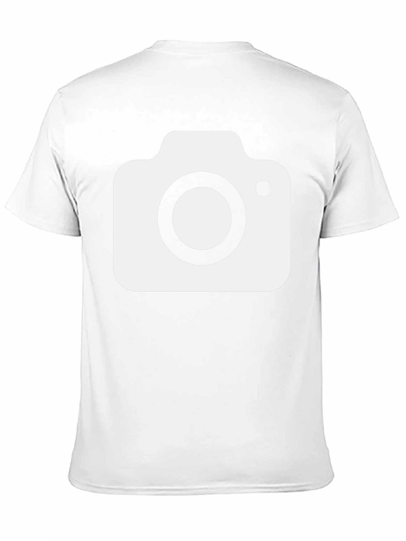Camera Graphic T-Shirt - Black Cotton Tee