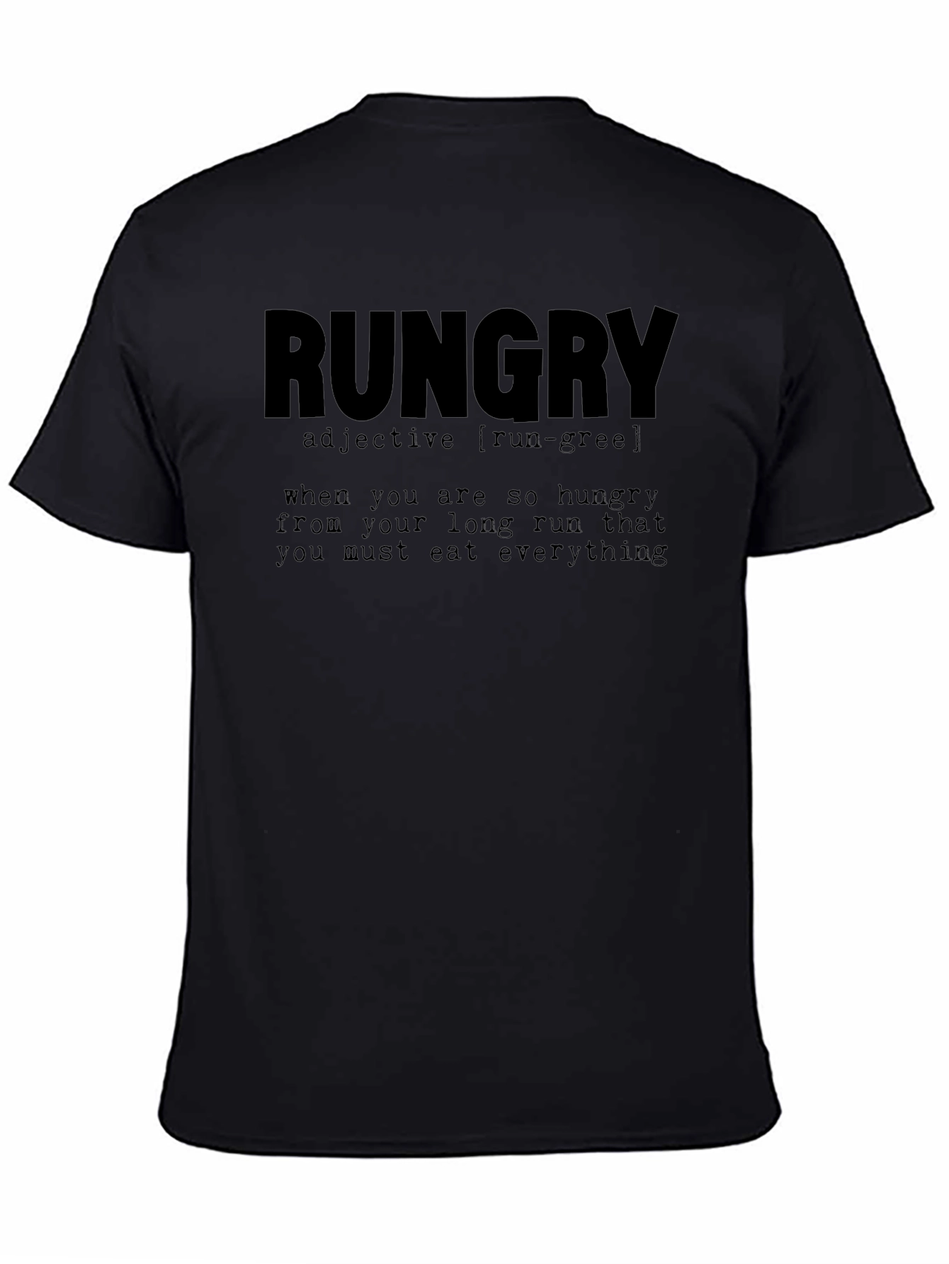 RUNGry Definition T-Shirt - Funny Running Humor