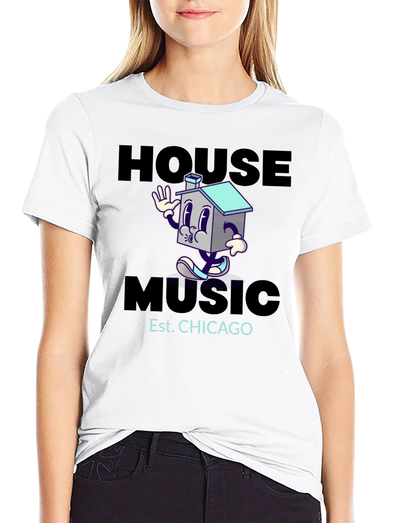 House Music Chicago Graphic T-Shirt