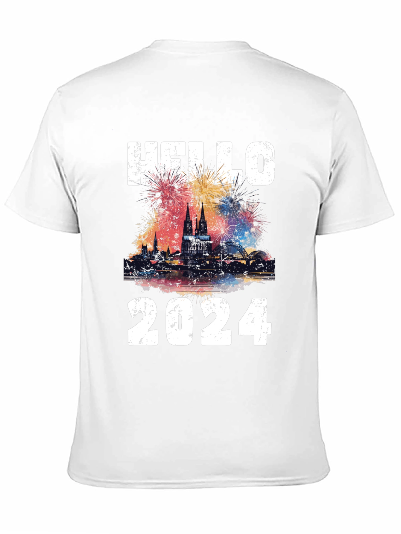 Hello 2024 New Year Celebration T-Shirt