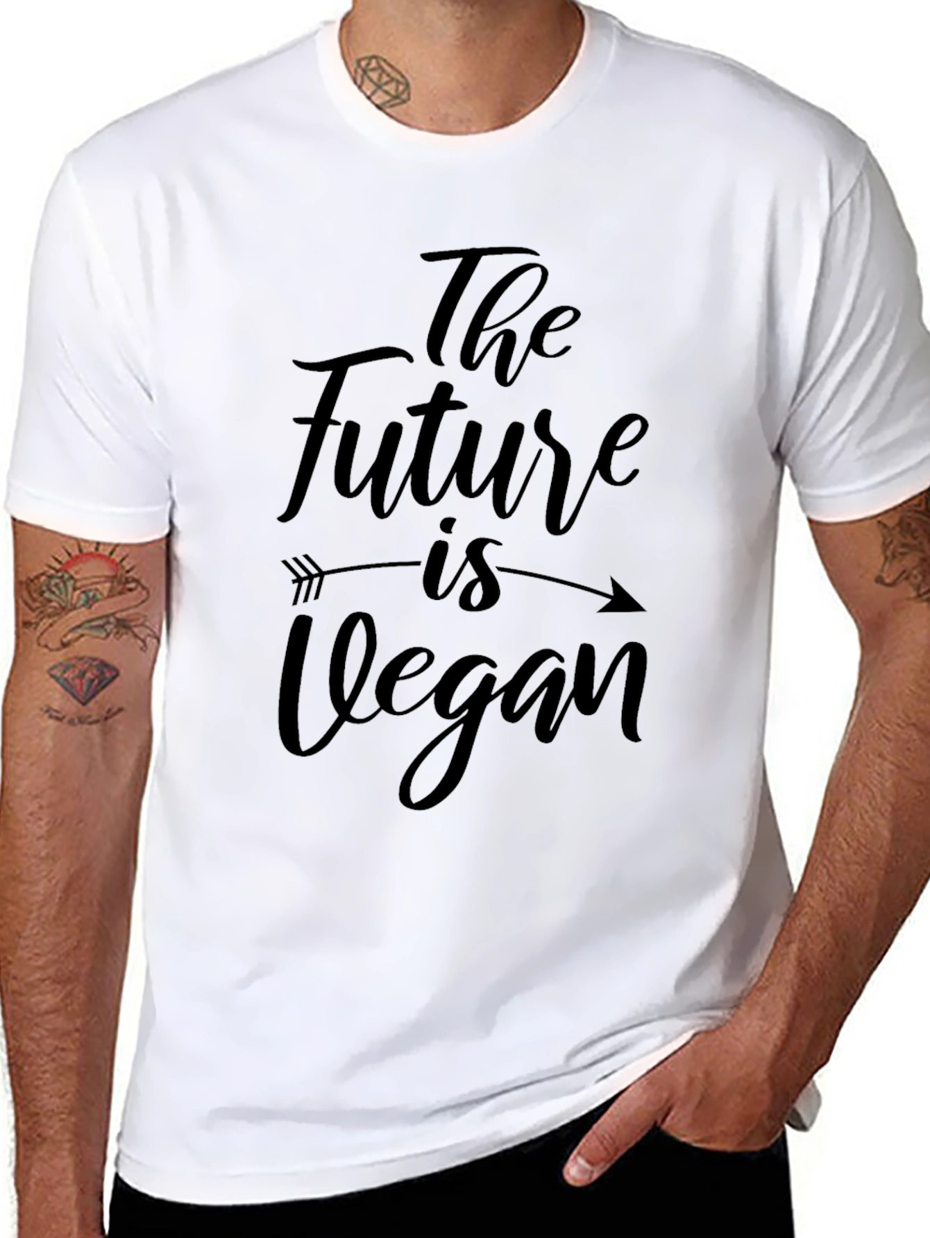The Future is Vegan Graphic Tee - Unisex