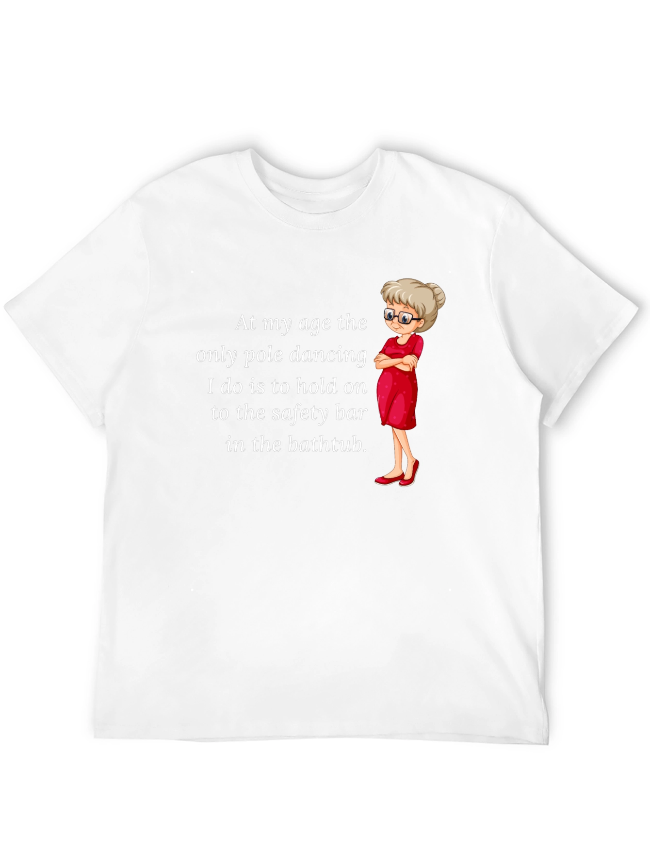 Funny Pole Dancing T-Shirt for Grandmas