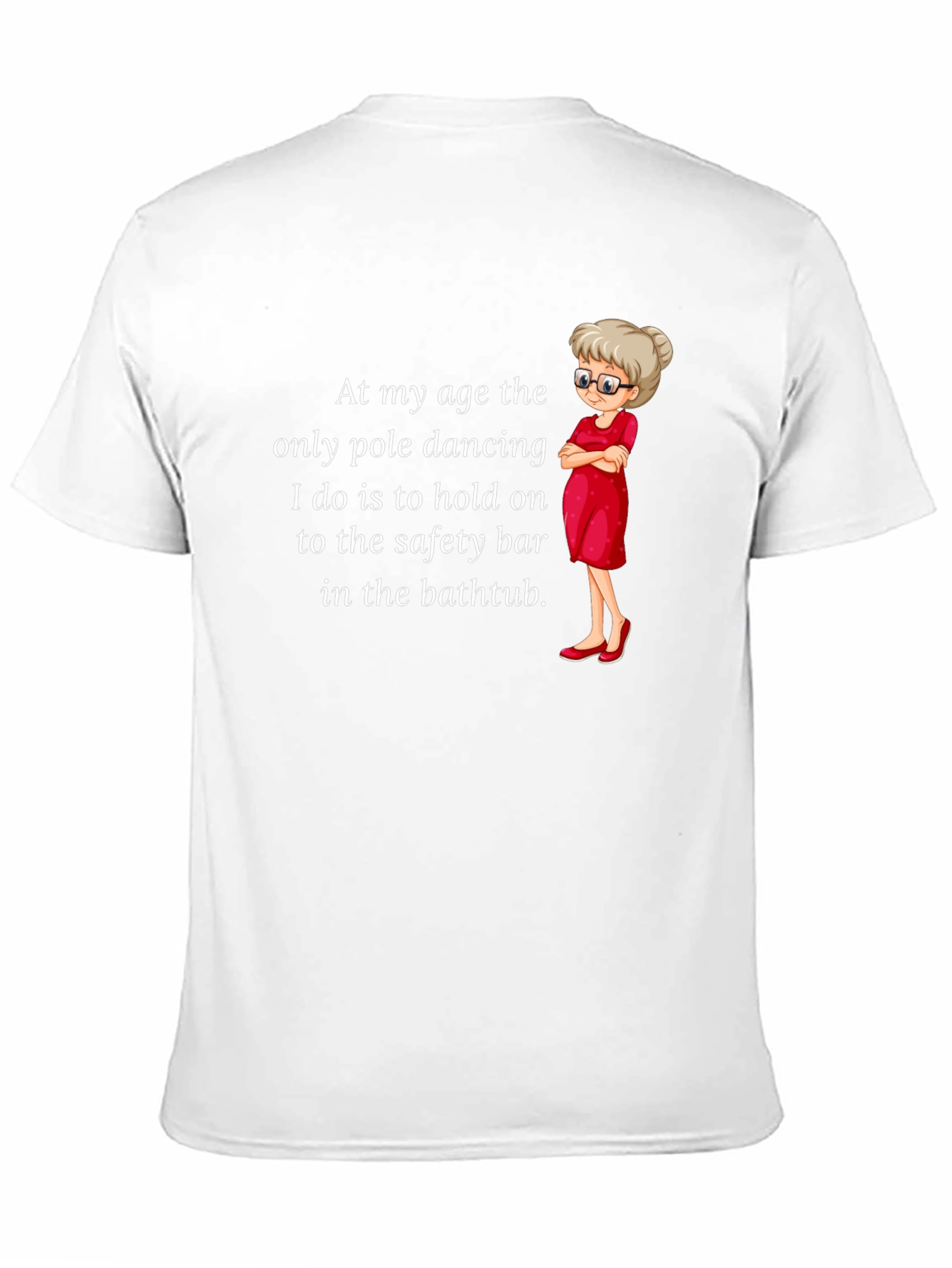 Funny Pole Dancing T-Shirt for Grandmas