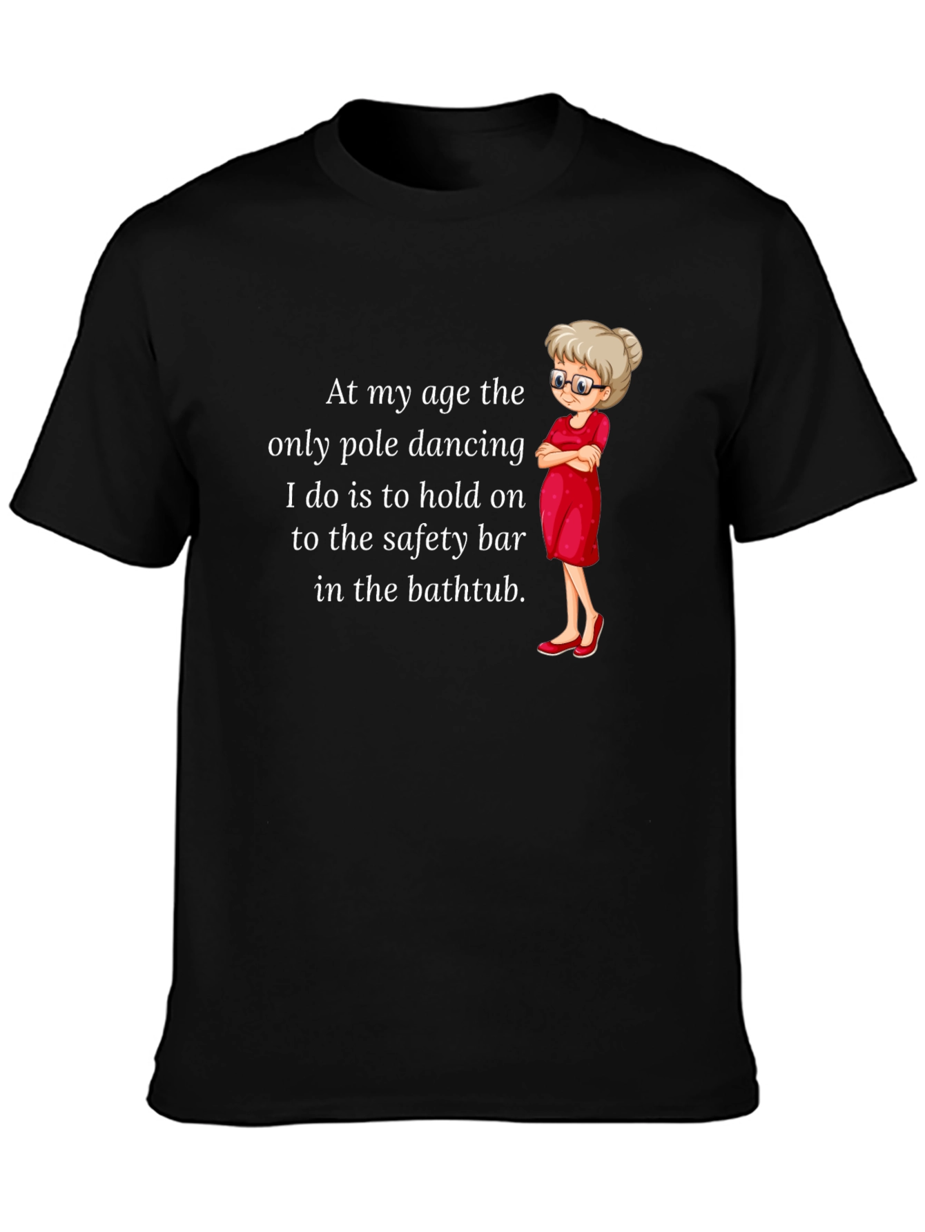 Funny Pole Dancing T-Shirt for Grandmas