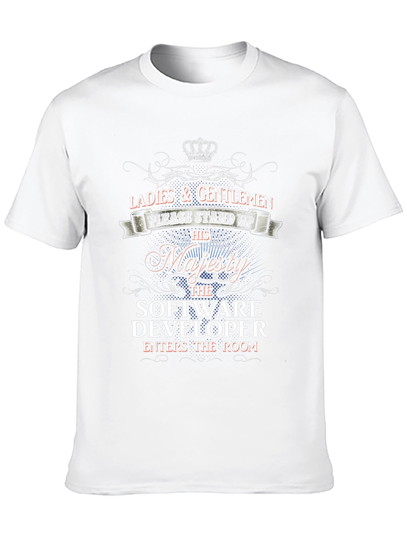 His Majesty Software Developer T-Shirt