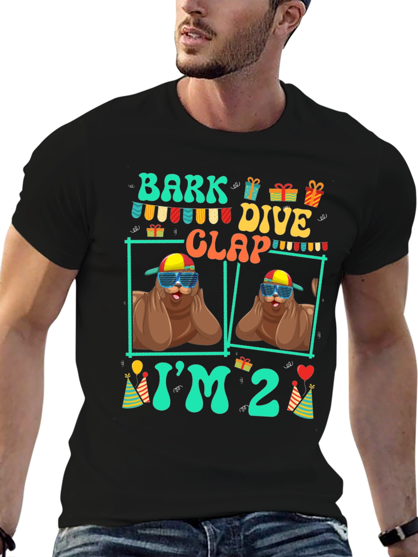 Bark Dive Clap Im 2 T-Shirt
