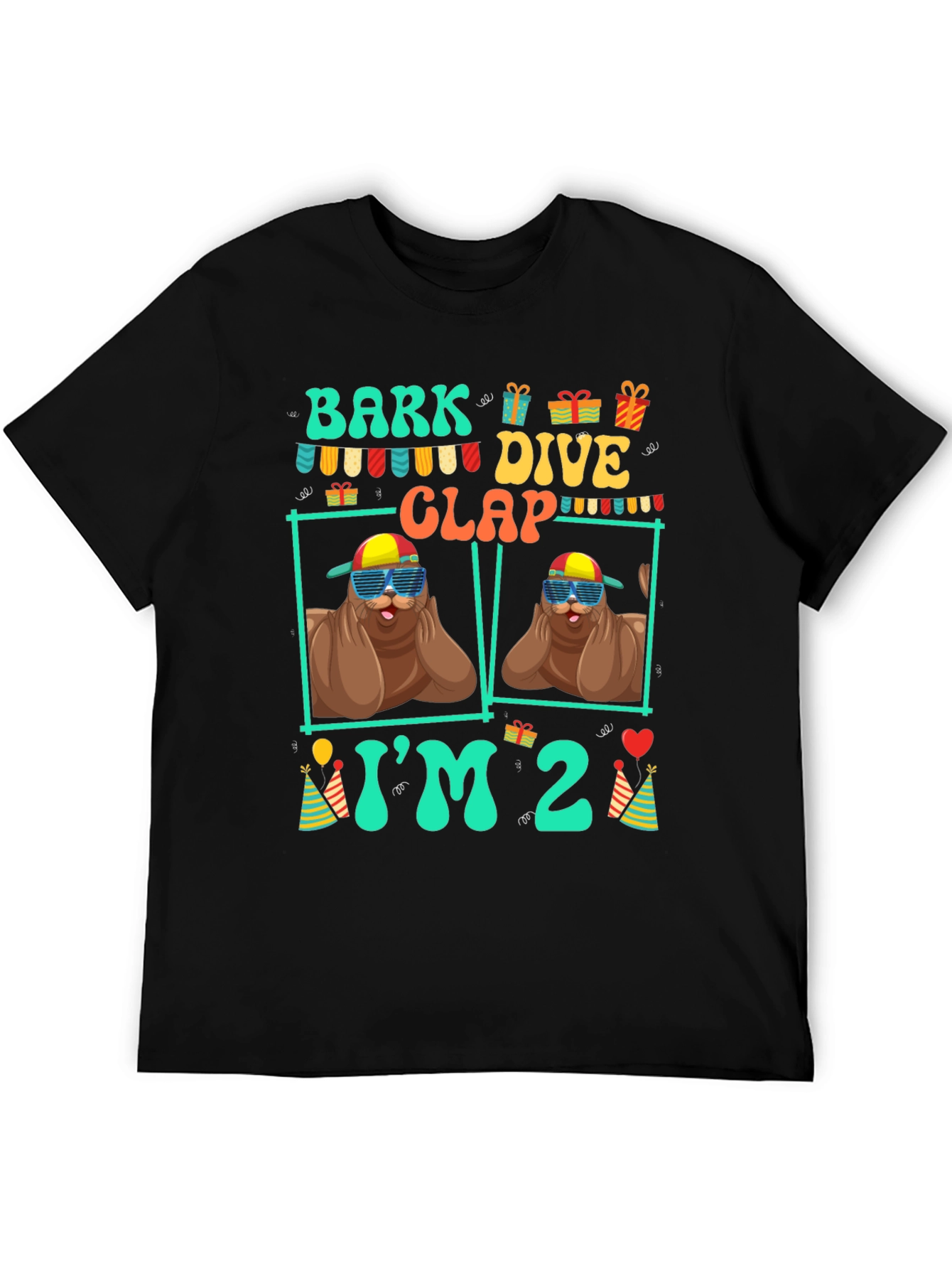 Bark Dive Clap Im 2 T-Shirt