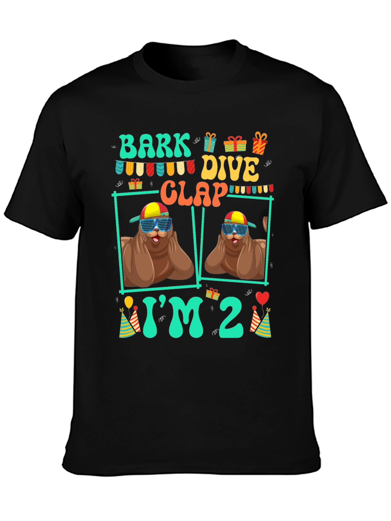Bark Dive Clap Im 2 T-Shirt