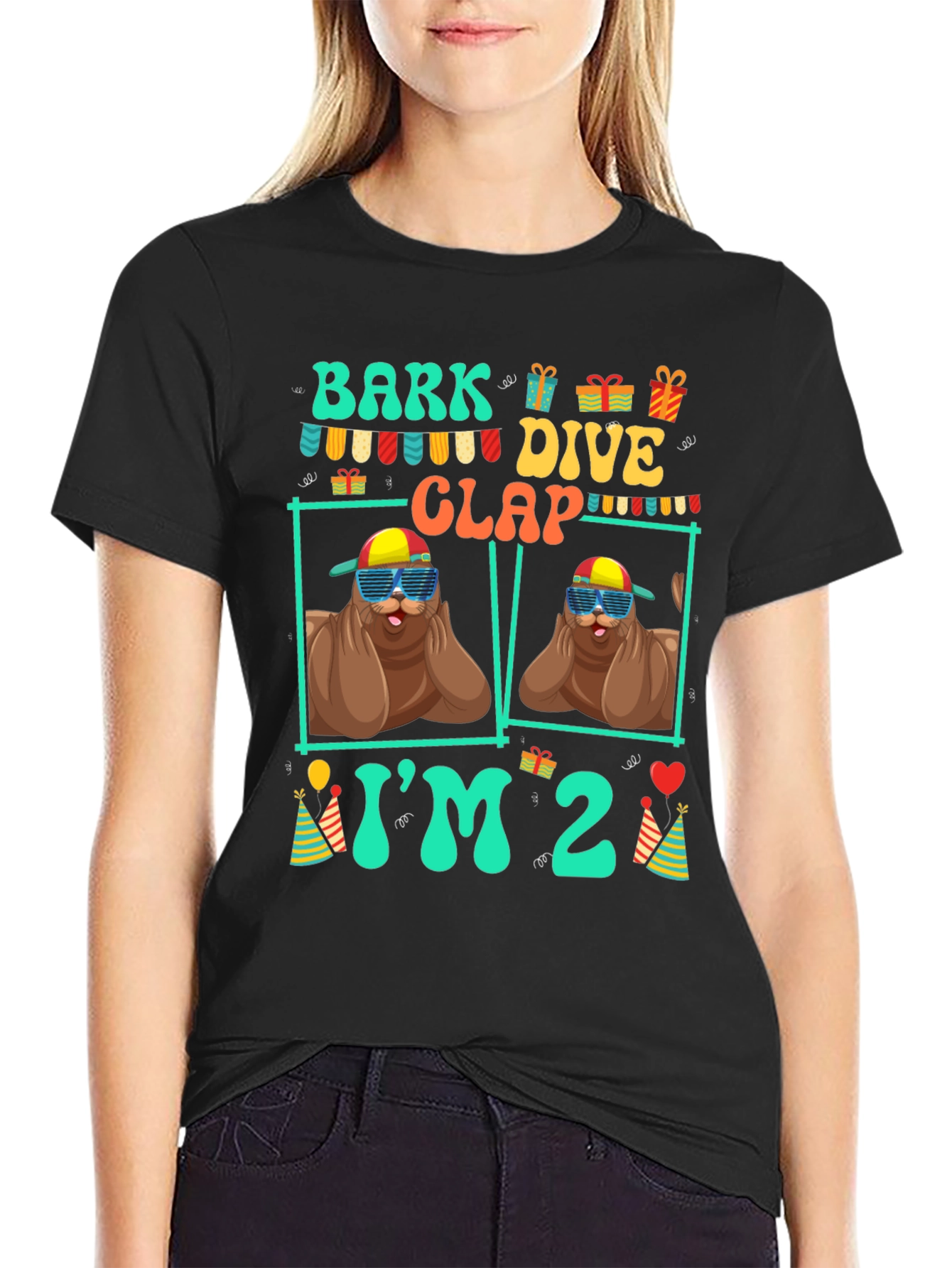 Bark Dive Clap Im 2 T-Shirt