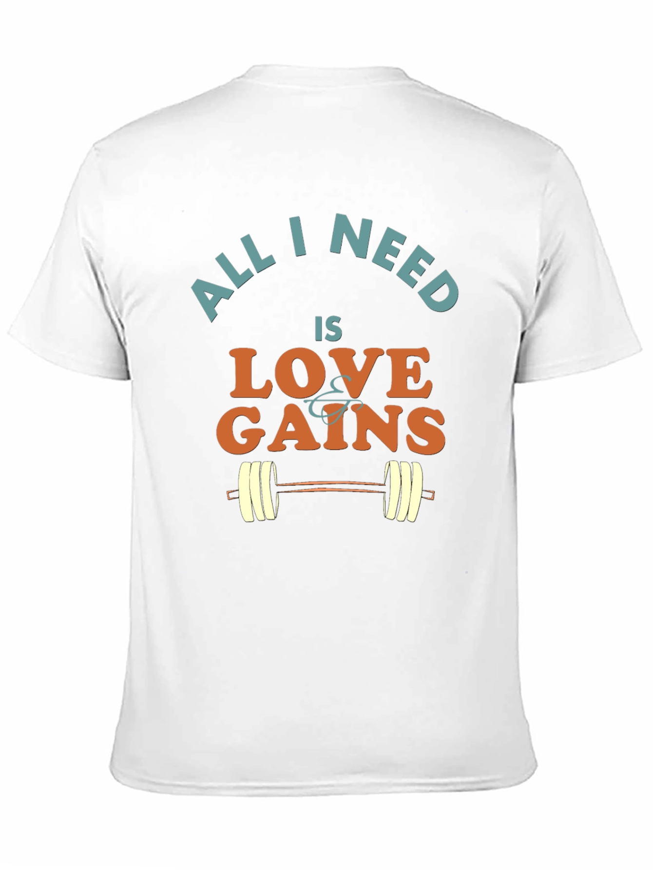Love & Gains T-Shirt: Gym Workout Fitness Tee