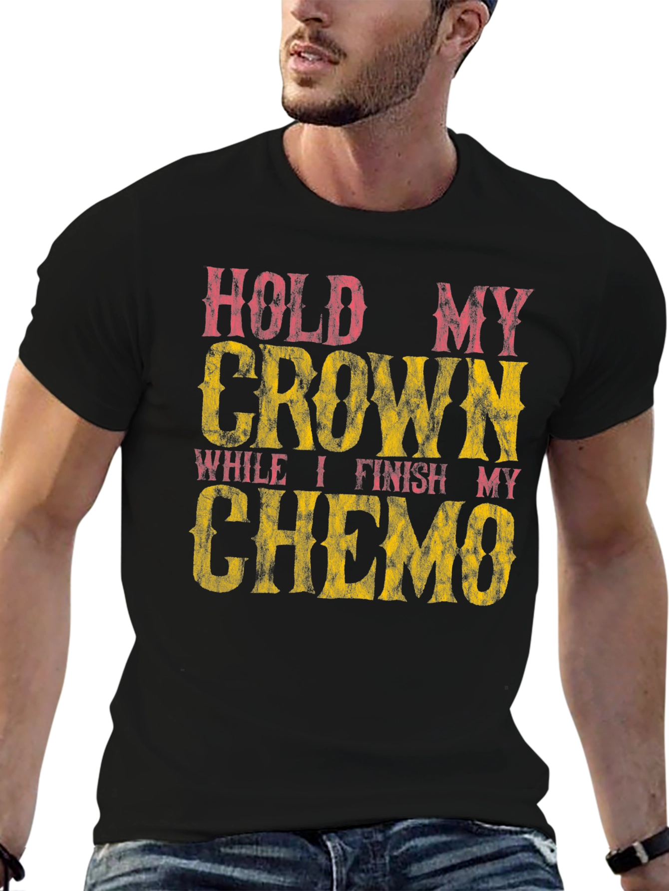 Hold My Crown Chemo Awareness T-Shirt