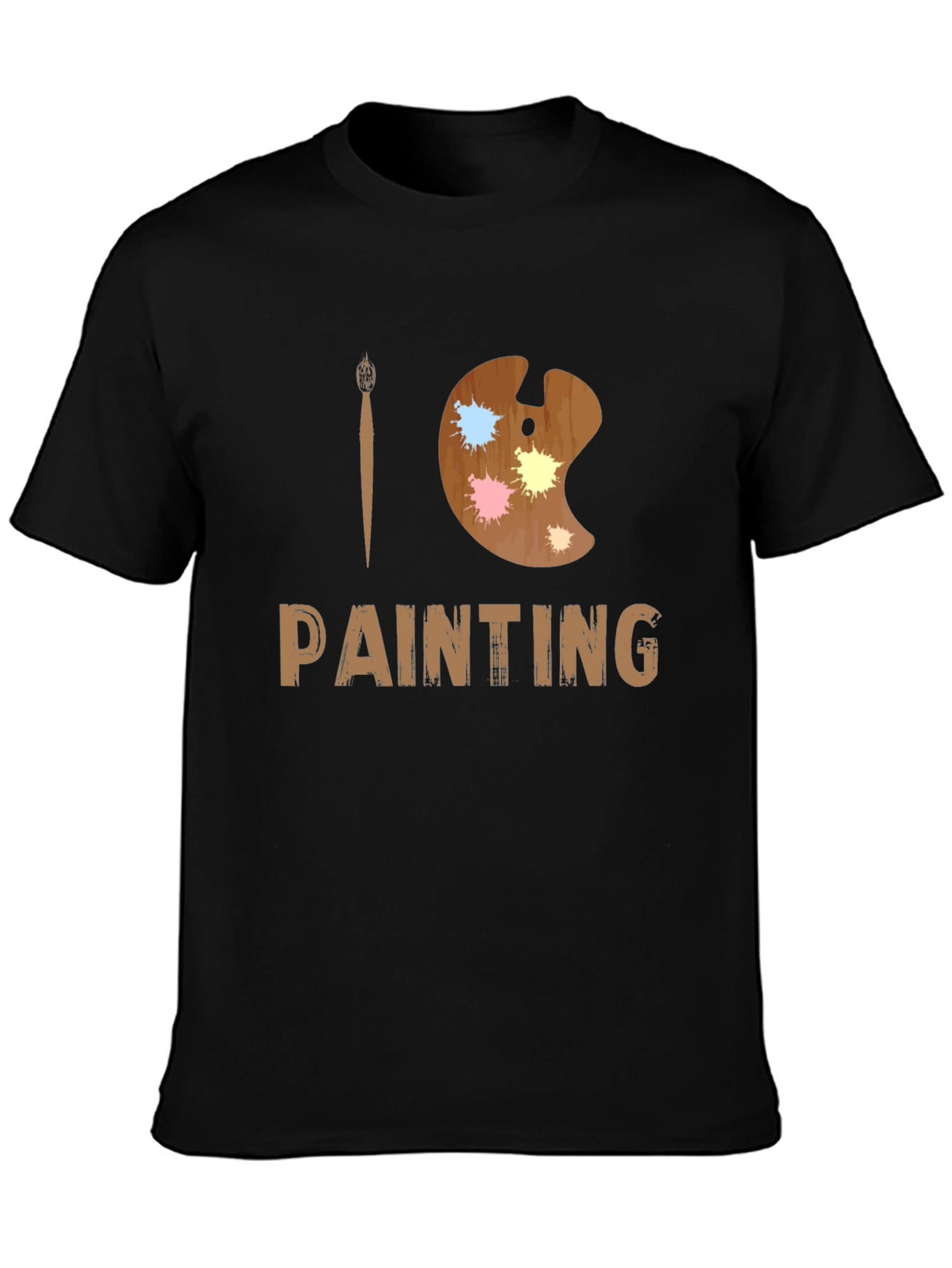 I Love Painting T-Shirt - Artist Palette Design