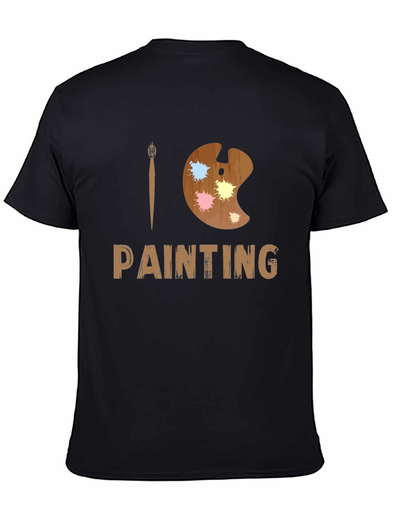 I Love Painting T-Shirt - Artist Palette Design