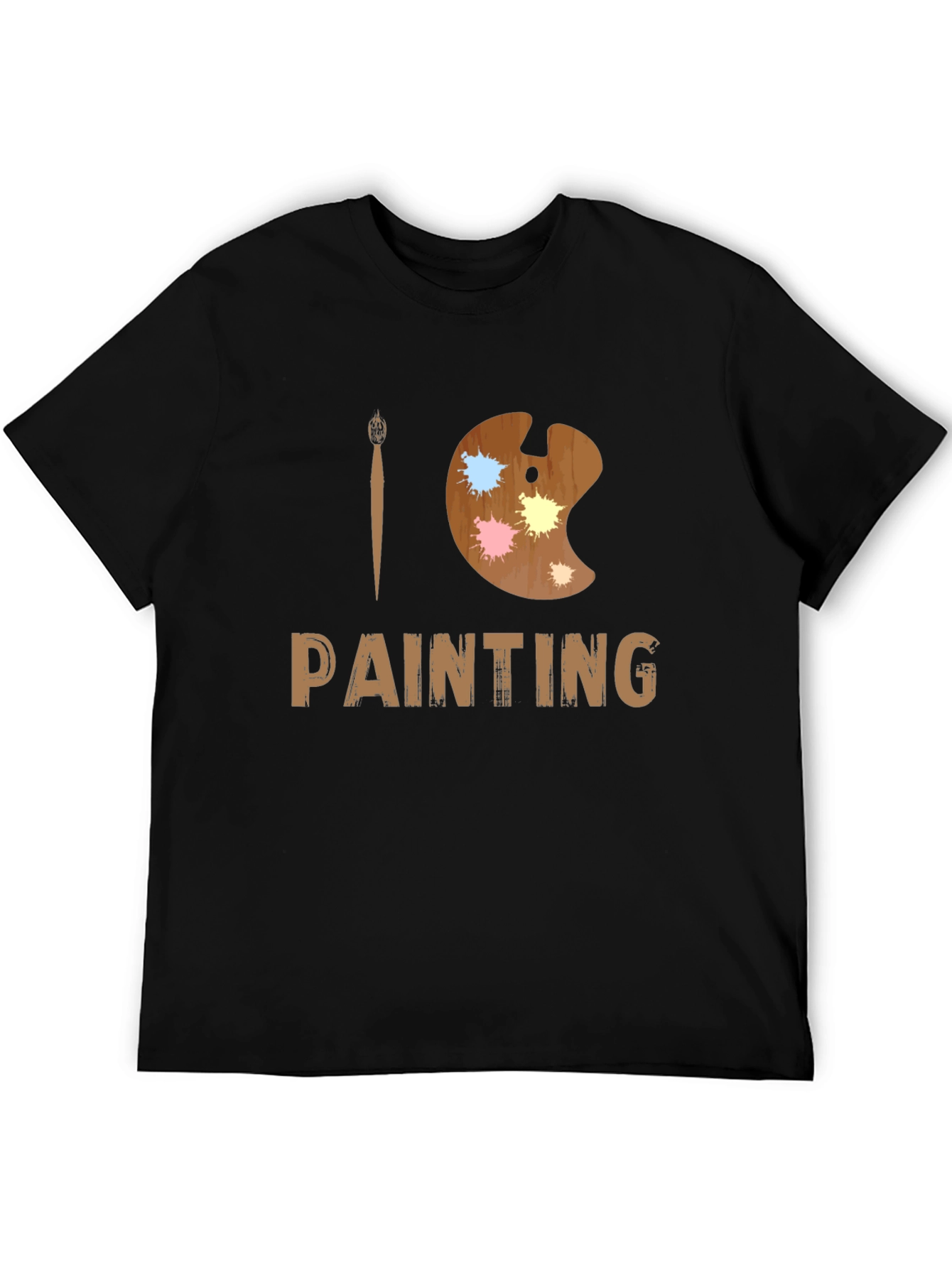 I Love Painting T-Shirt - Artist Palette Design