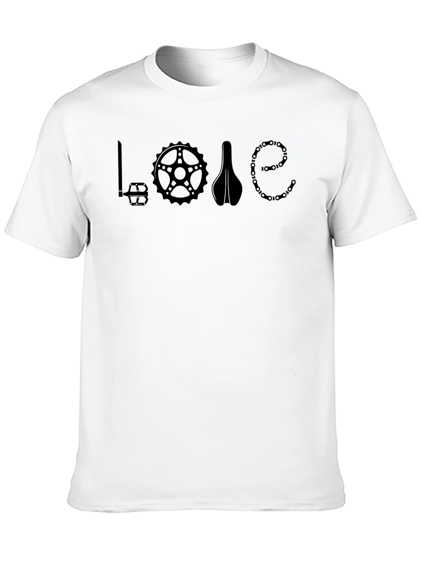 Cycling Love Graphic Tee - Bike Enthusiast Shirt