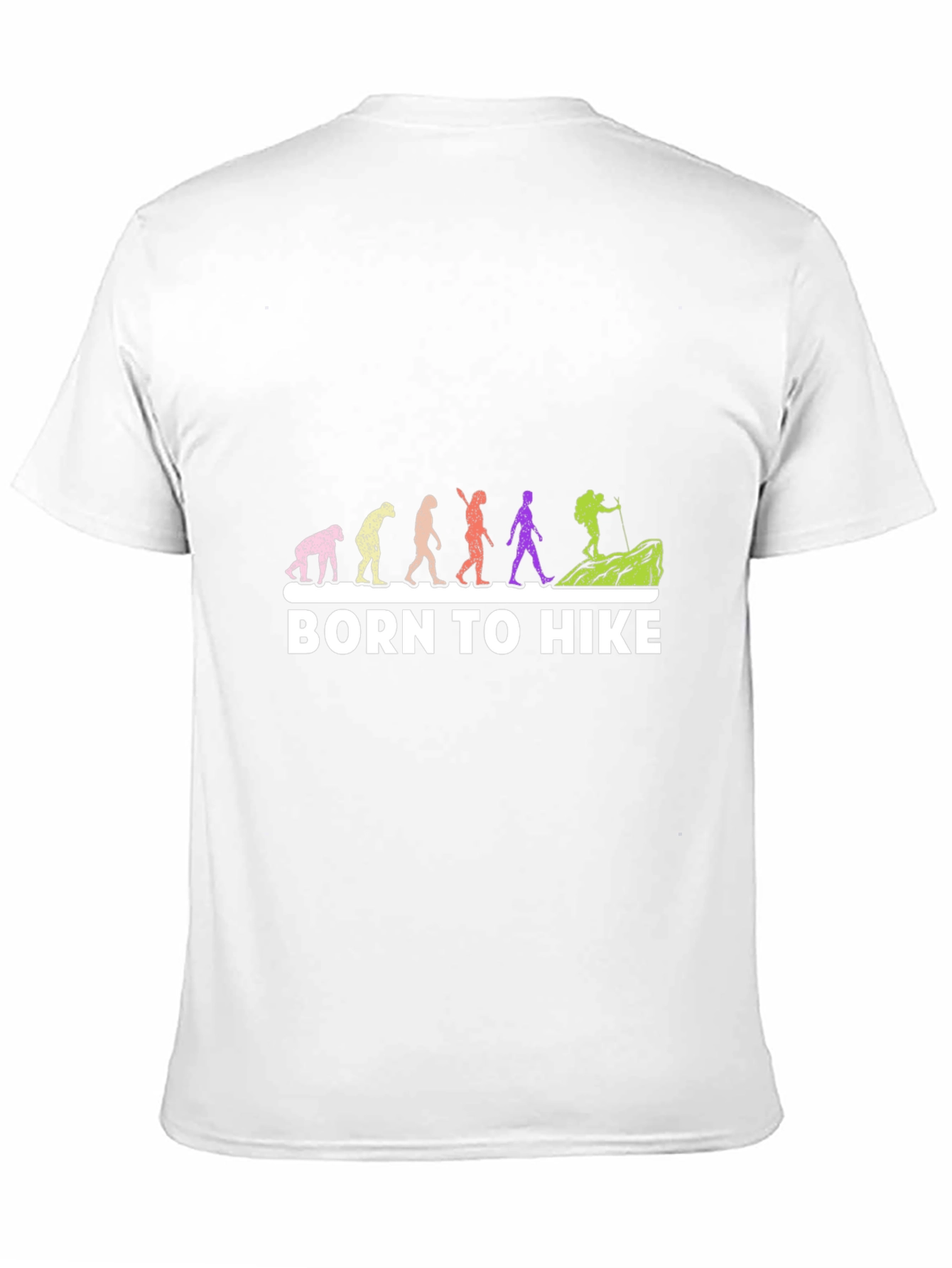 Born To Hike Evolution Black T-Shirt