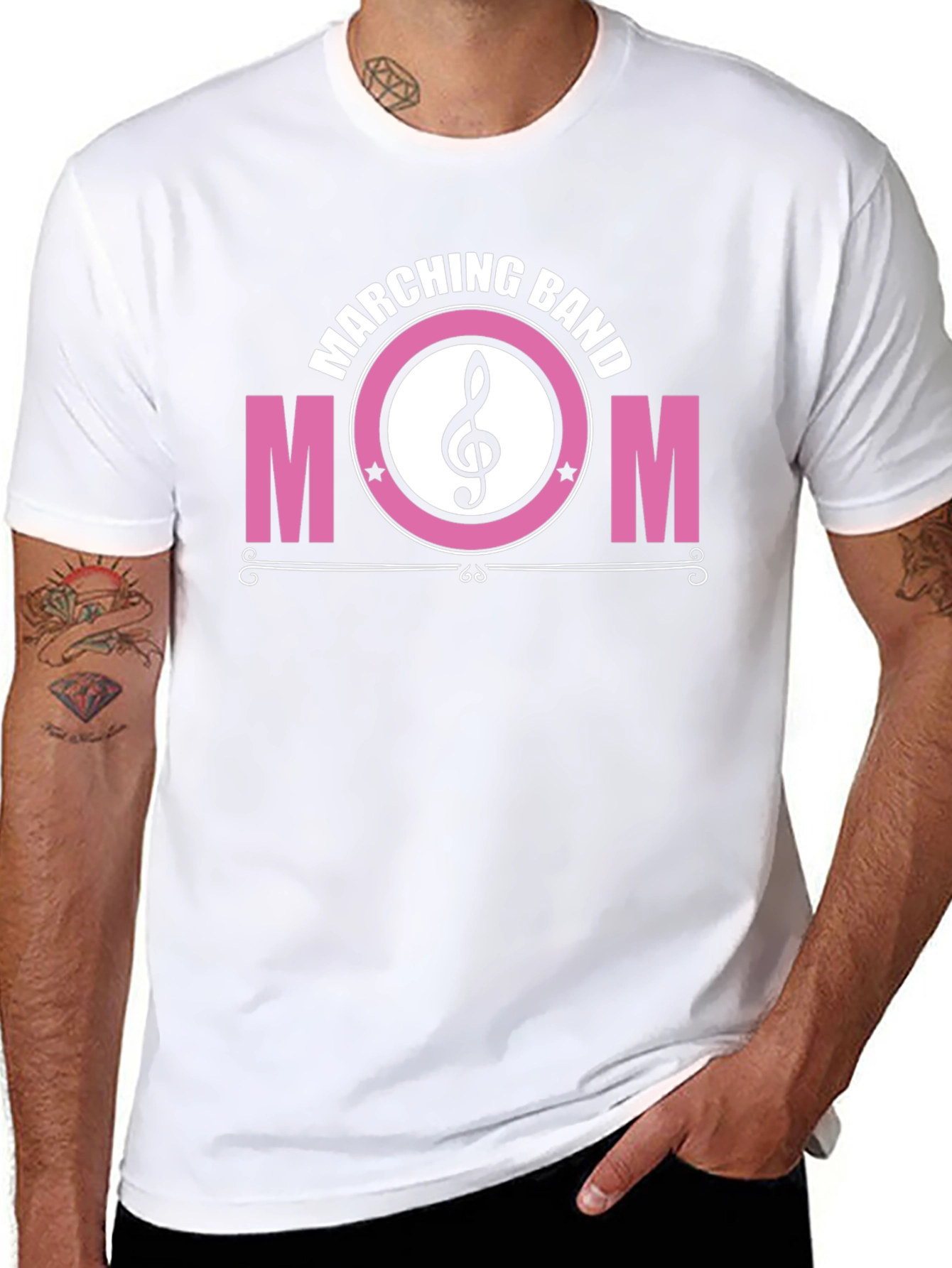 Marching Band Mom Graphic T-Shirt