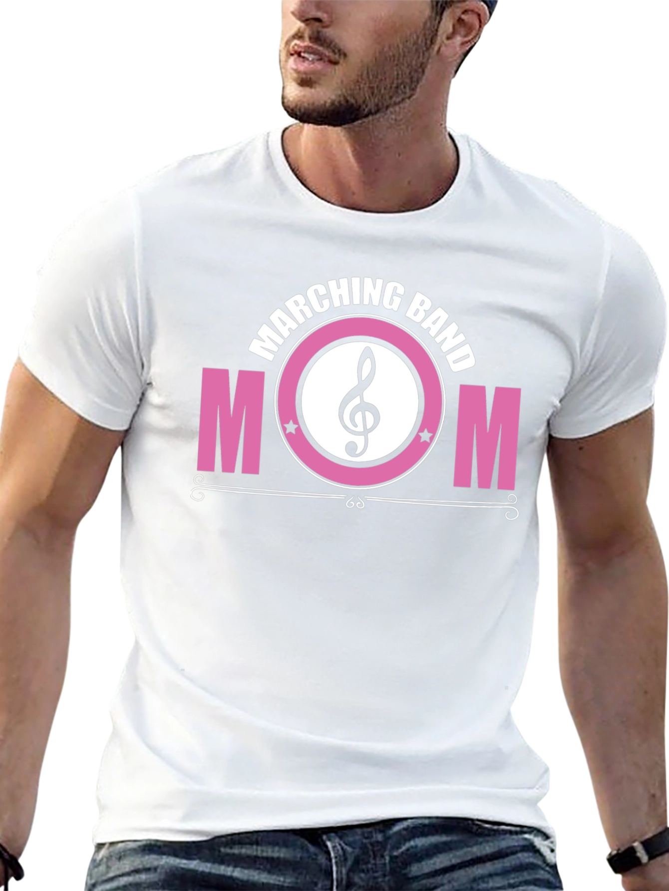 Marching Band Mom Graphic T-Shirt