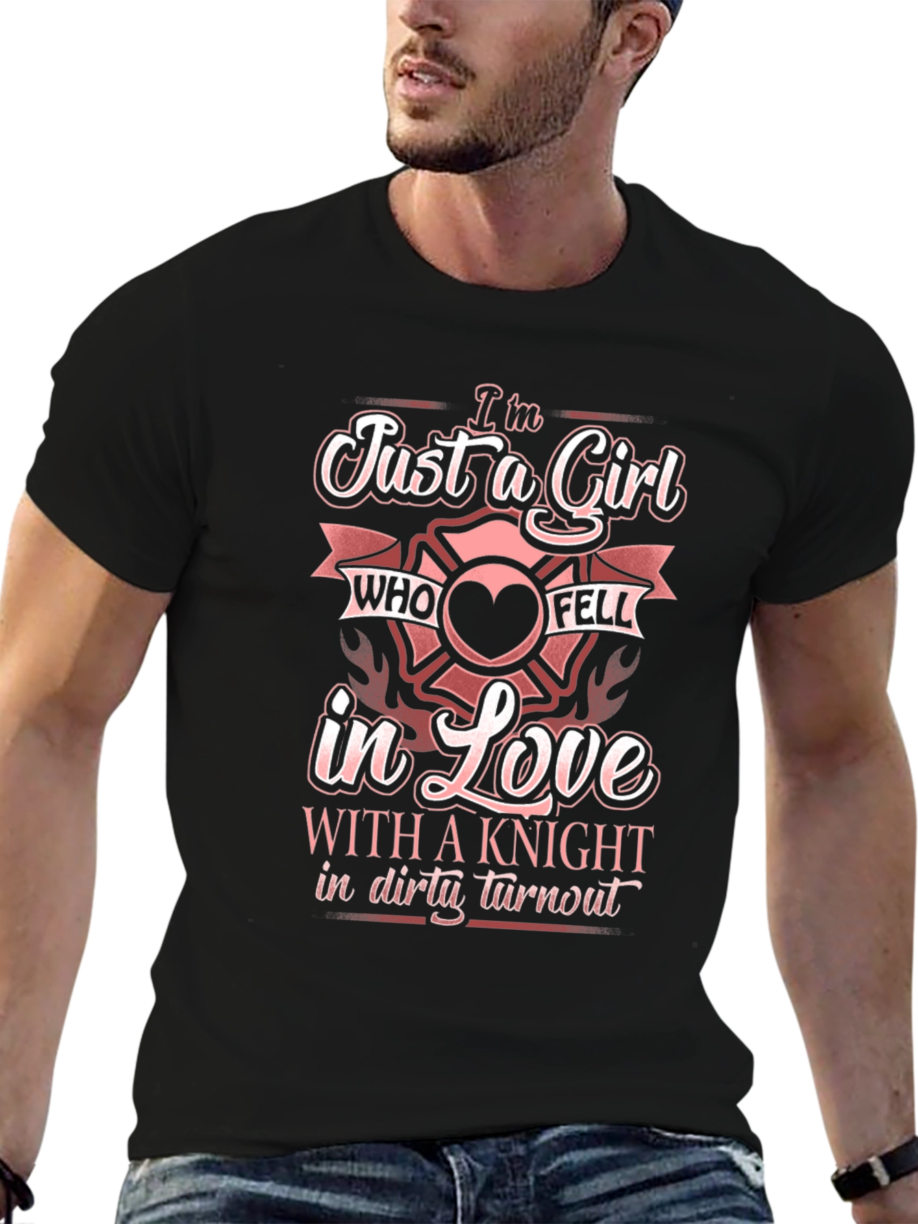 Firefighters Girl T-Shirt - Knight in Dirty Turnout