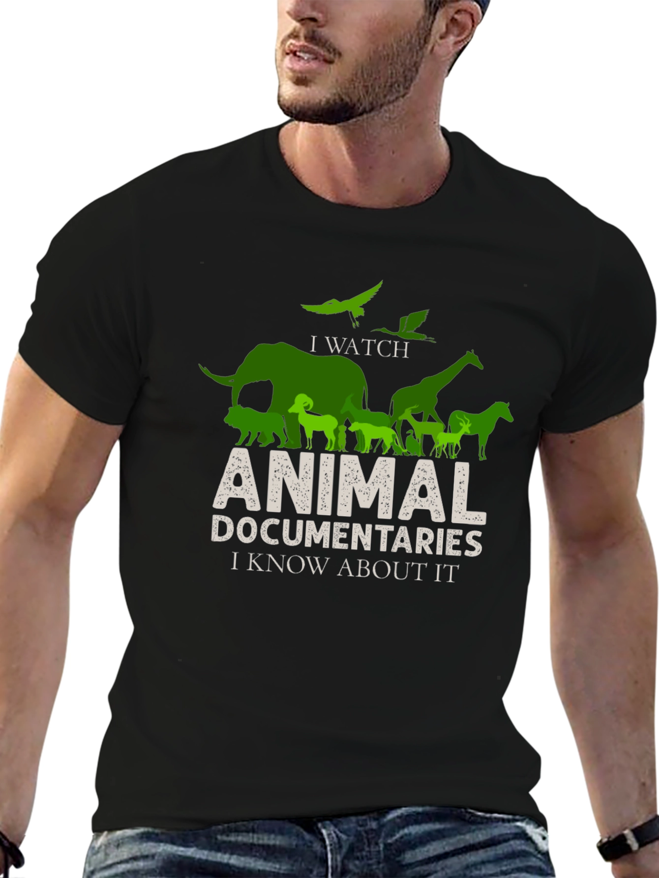 Animal Documentaries T-Shirt: I Know About It!