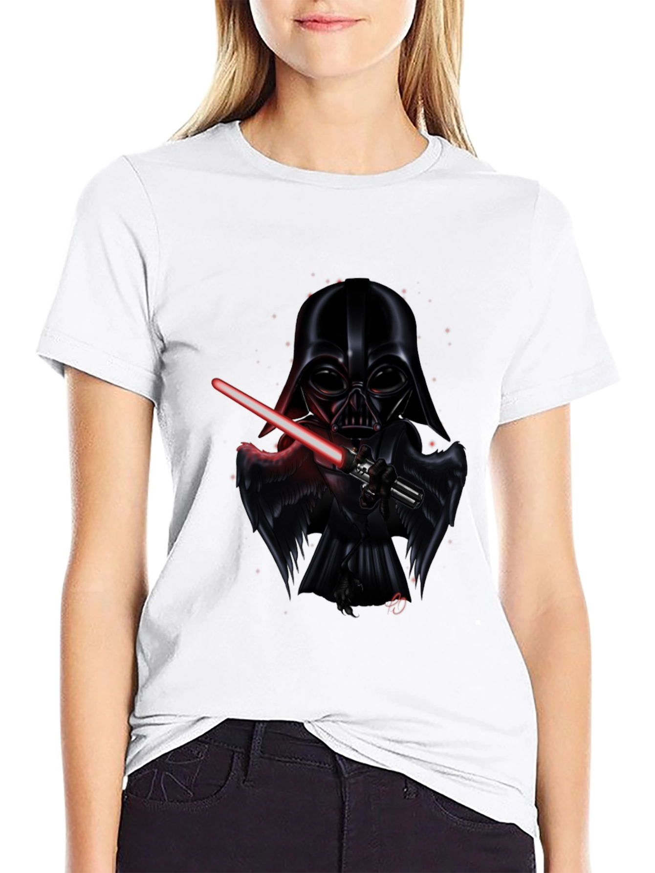 Darth Vader Graphic T-Shirt - Black