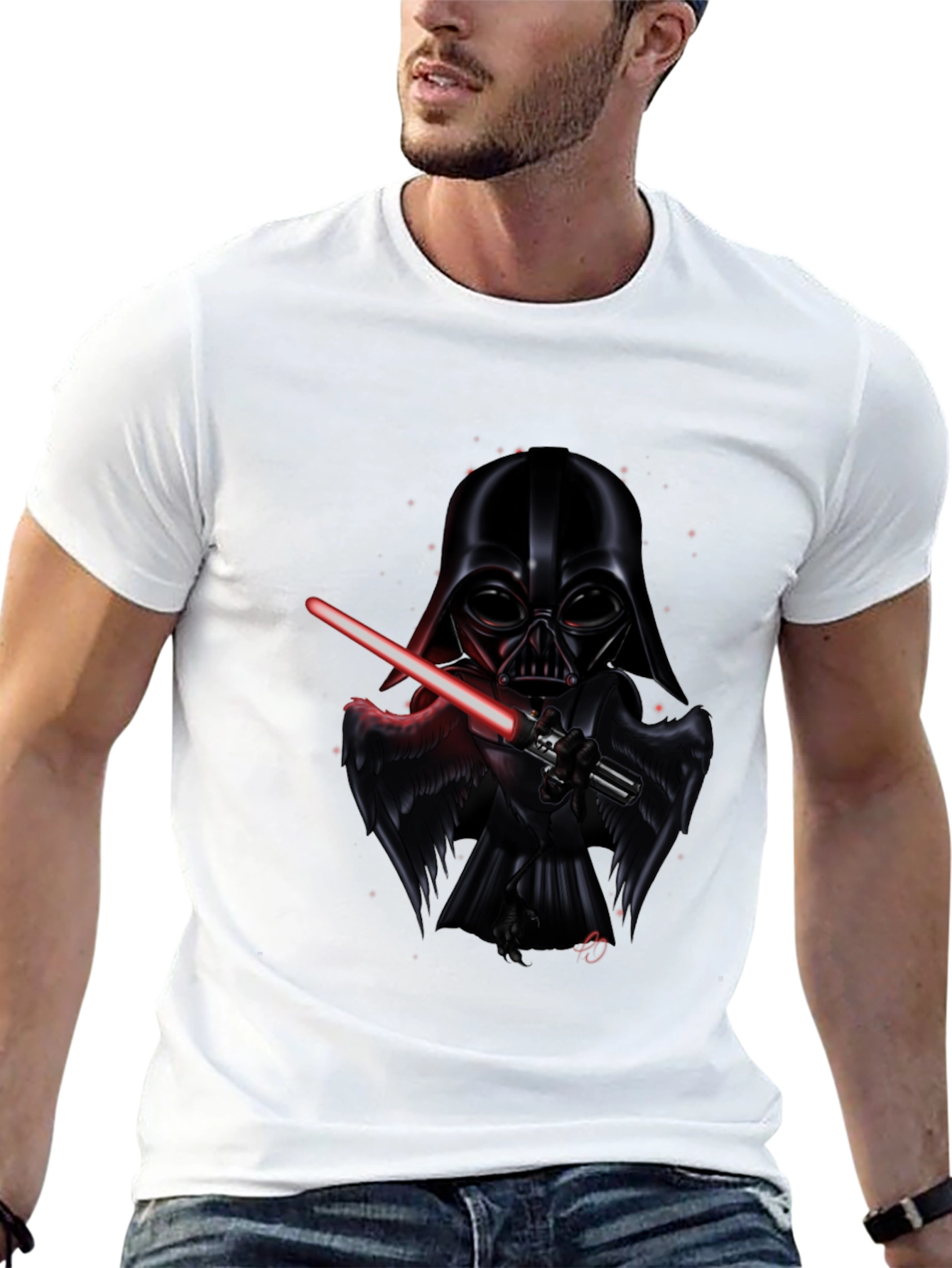 Darth Vader Graphic T-Shirt - Black