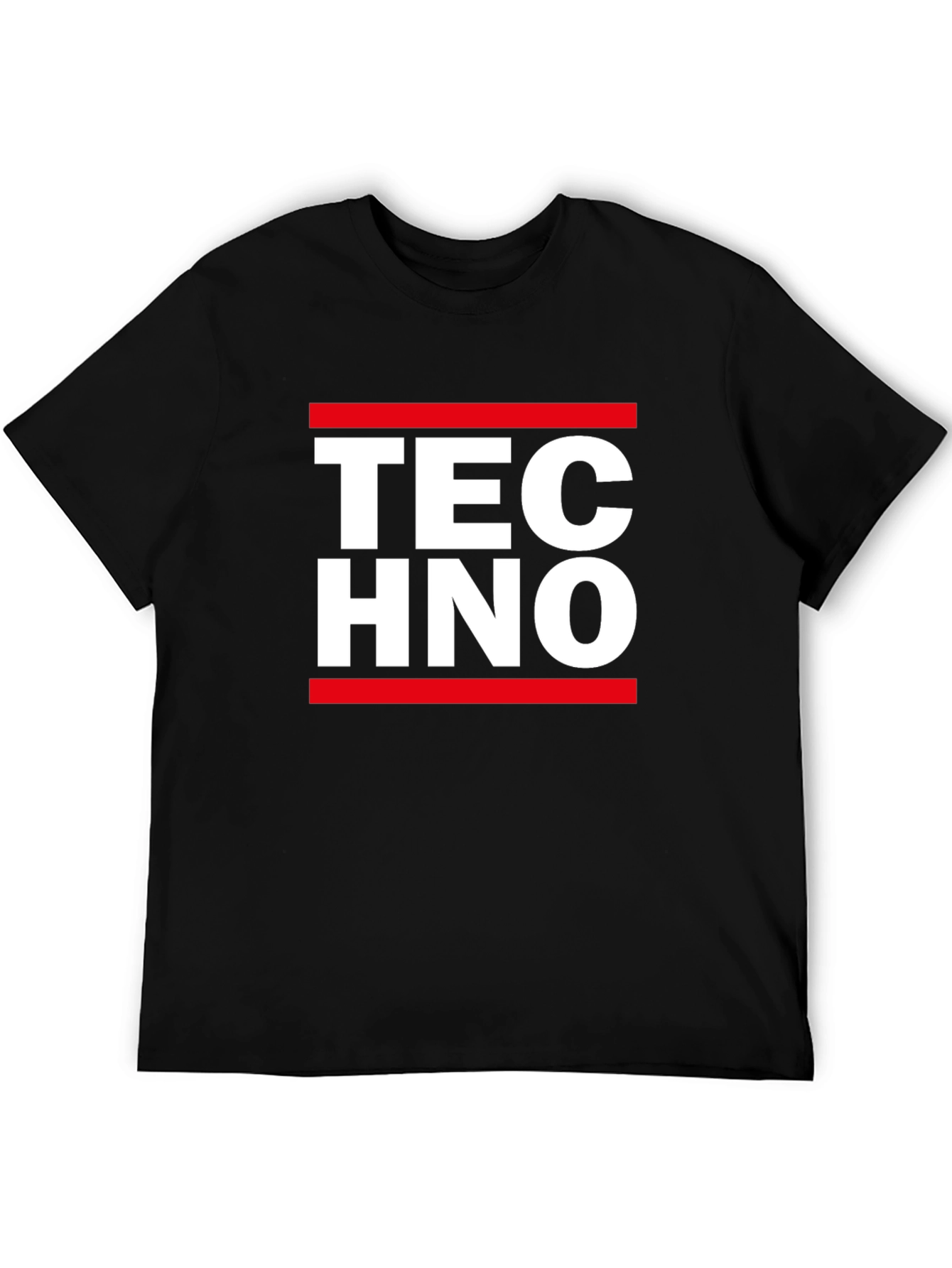 Techno T-Shirt - Bold Graphic Tee