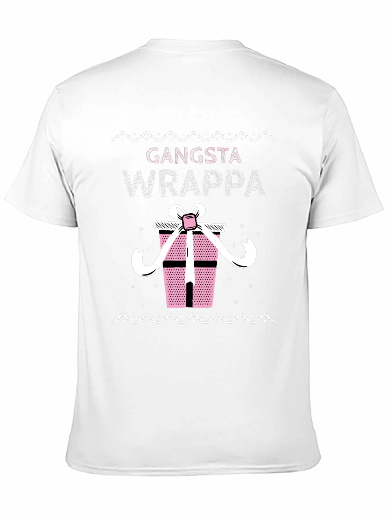 Gangsta Wrappa Christmas T-Shirt Funny Xmas Present