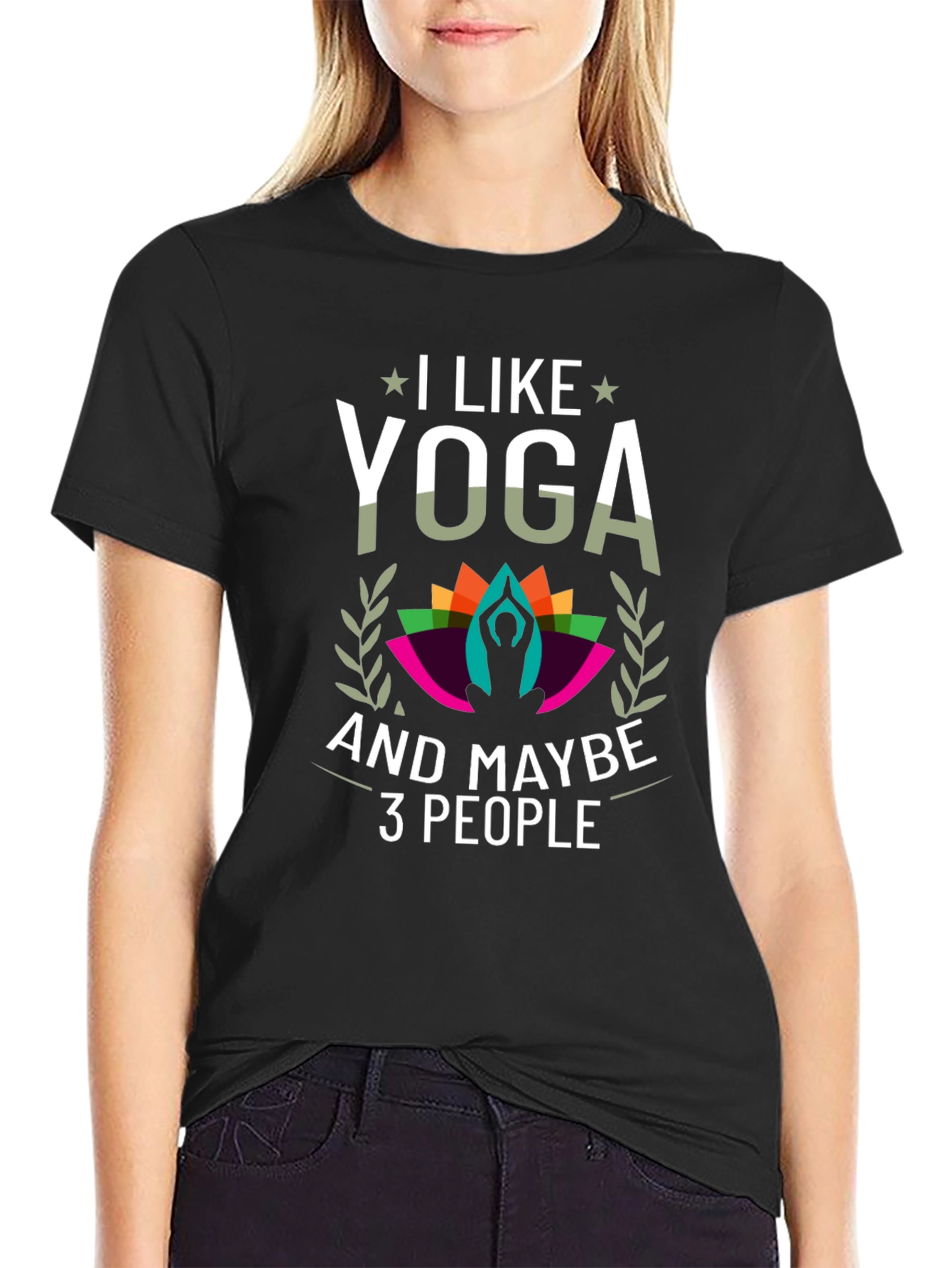 I Like Yoga T-Shirt - Funny Graphic Tee