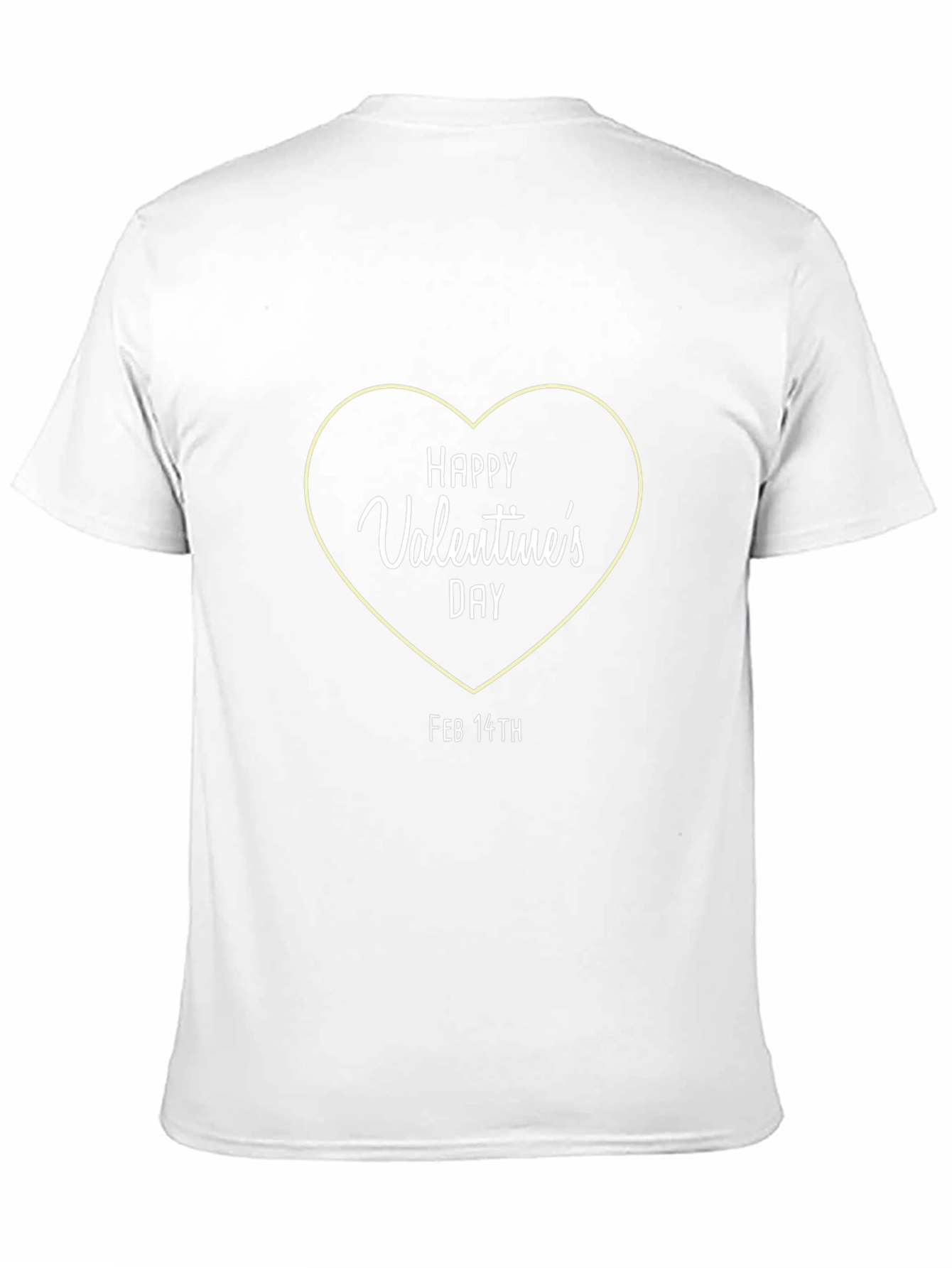 Valentines Day Black T-Shirt
