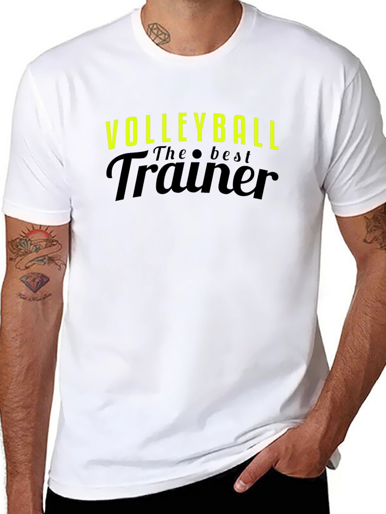 Volleyball Trainer Graphic T-Shirt