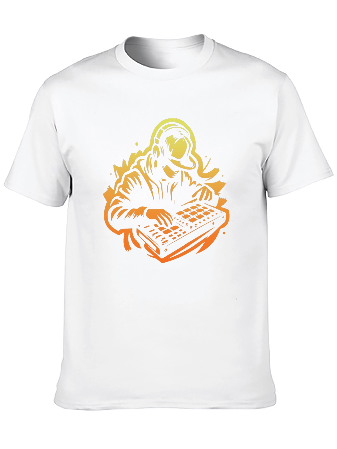 DJ Beat Maker Graphic Tee - Black Cotton T-Shirt
