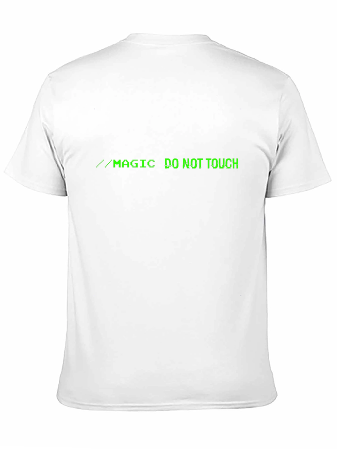 Magic Do Not Touch Black T-Shirt