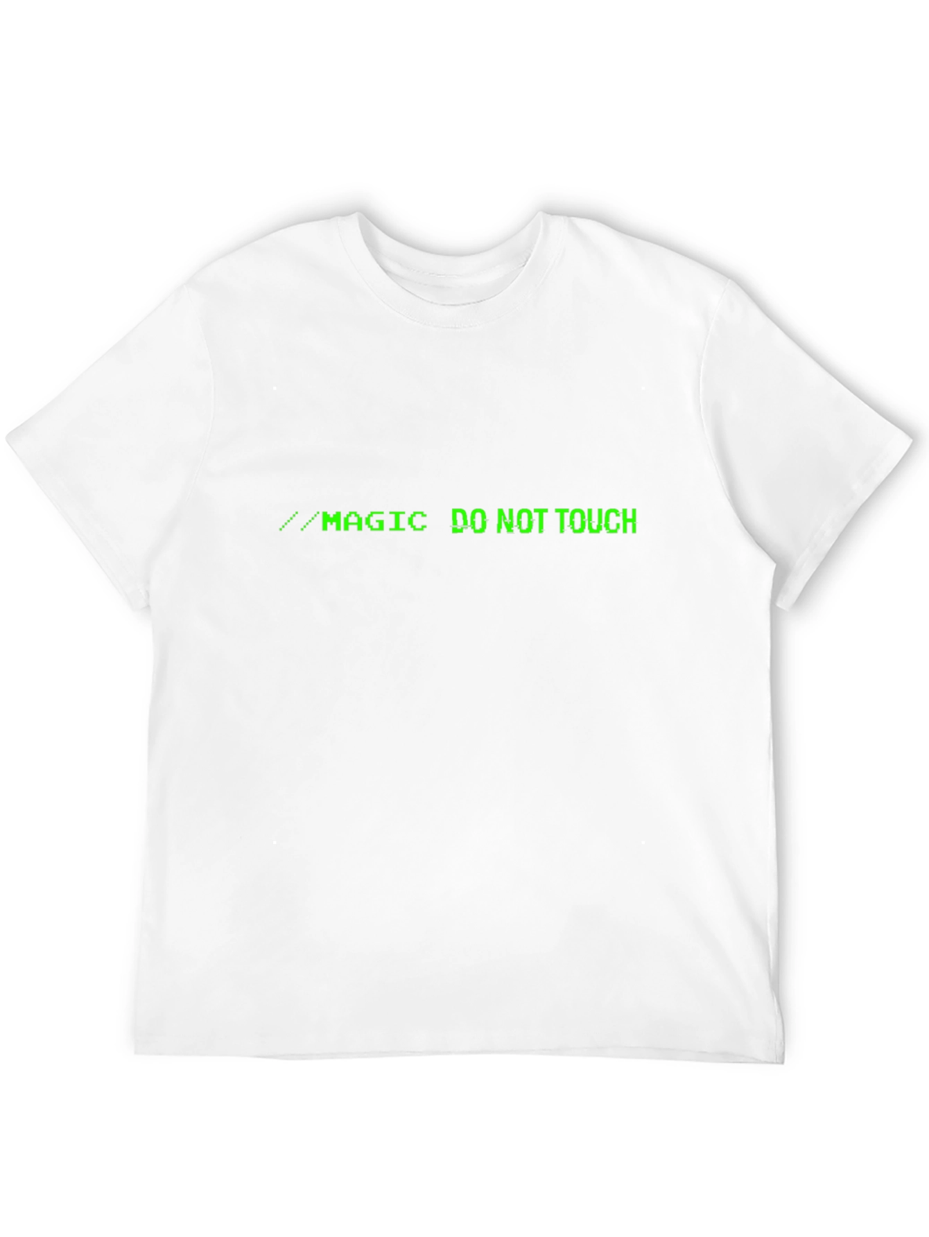 Magic Do Not Touch Black T-Shirt