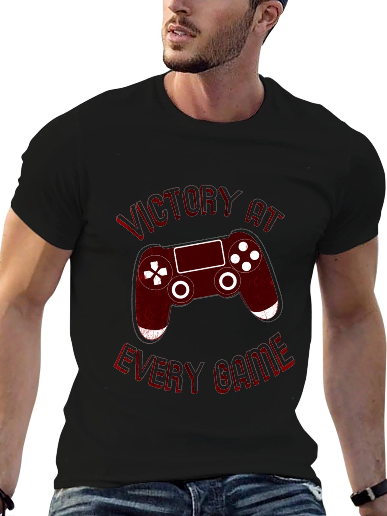 Victory at Every Game Gamer T-Shirt