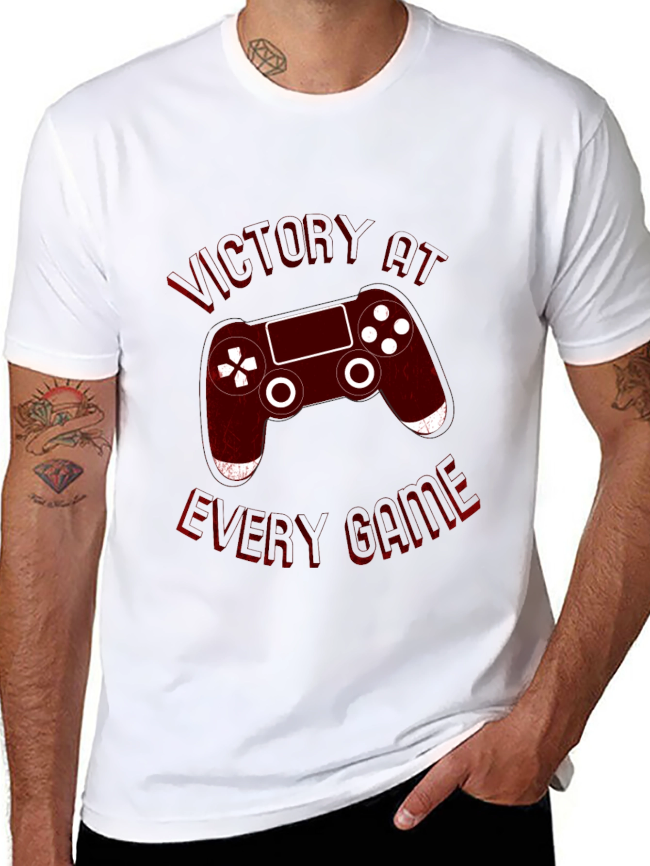 Victory at Every Game Gamer T-Shirt