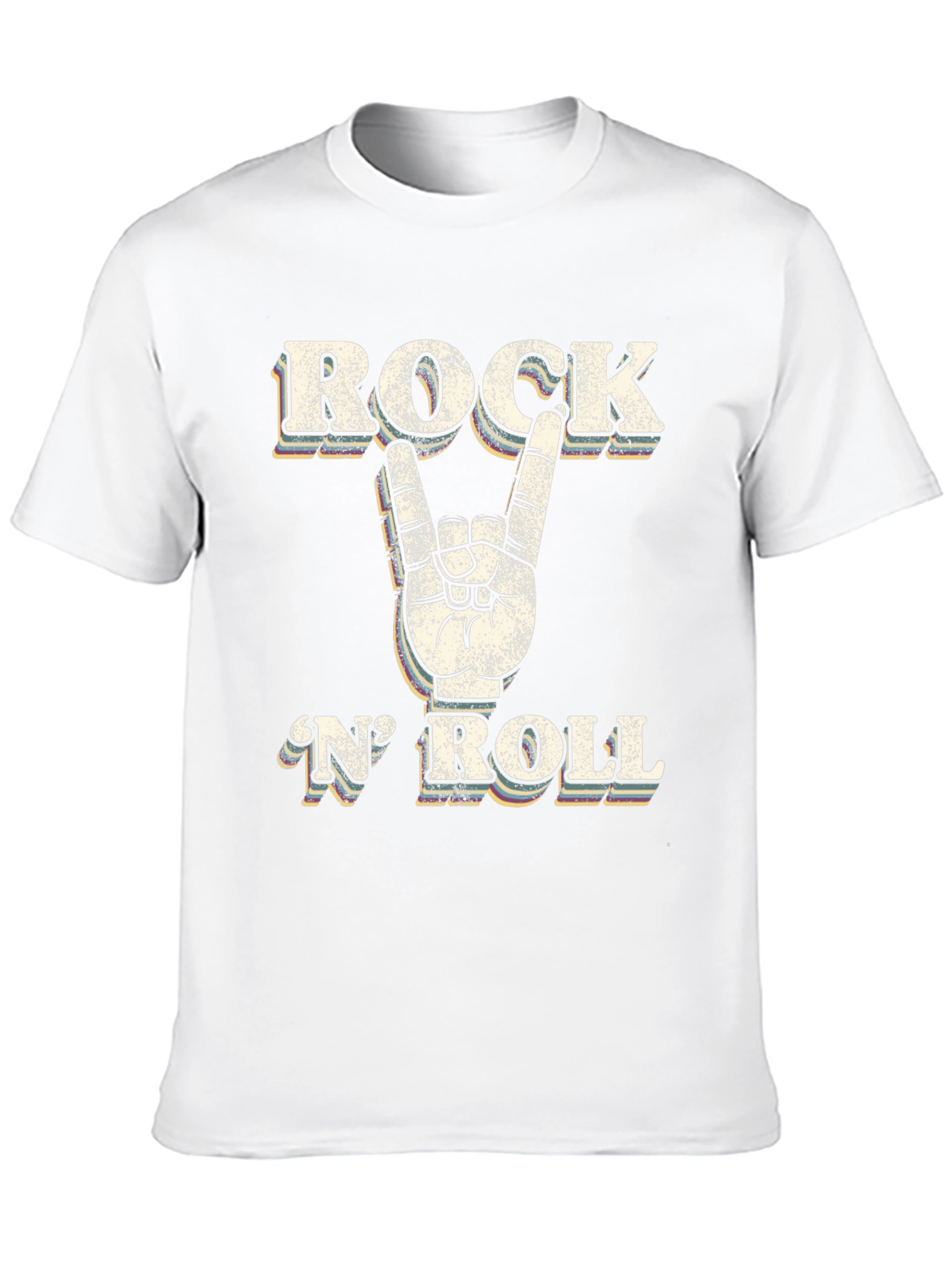 Rock N Roll Graphic T-Shirt - Retro Style