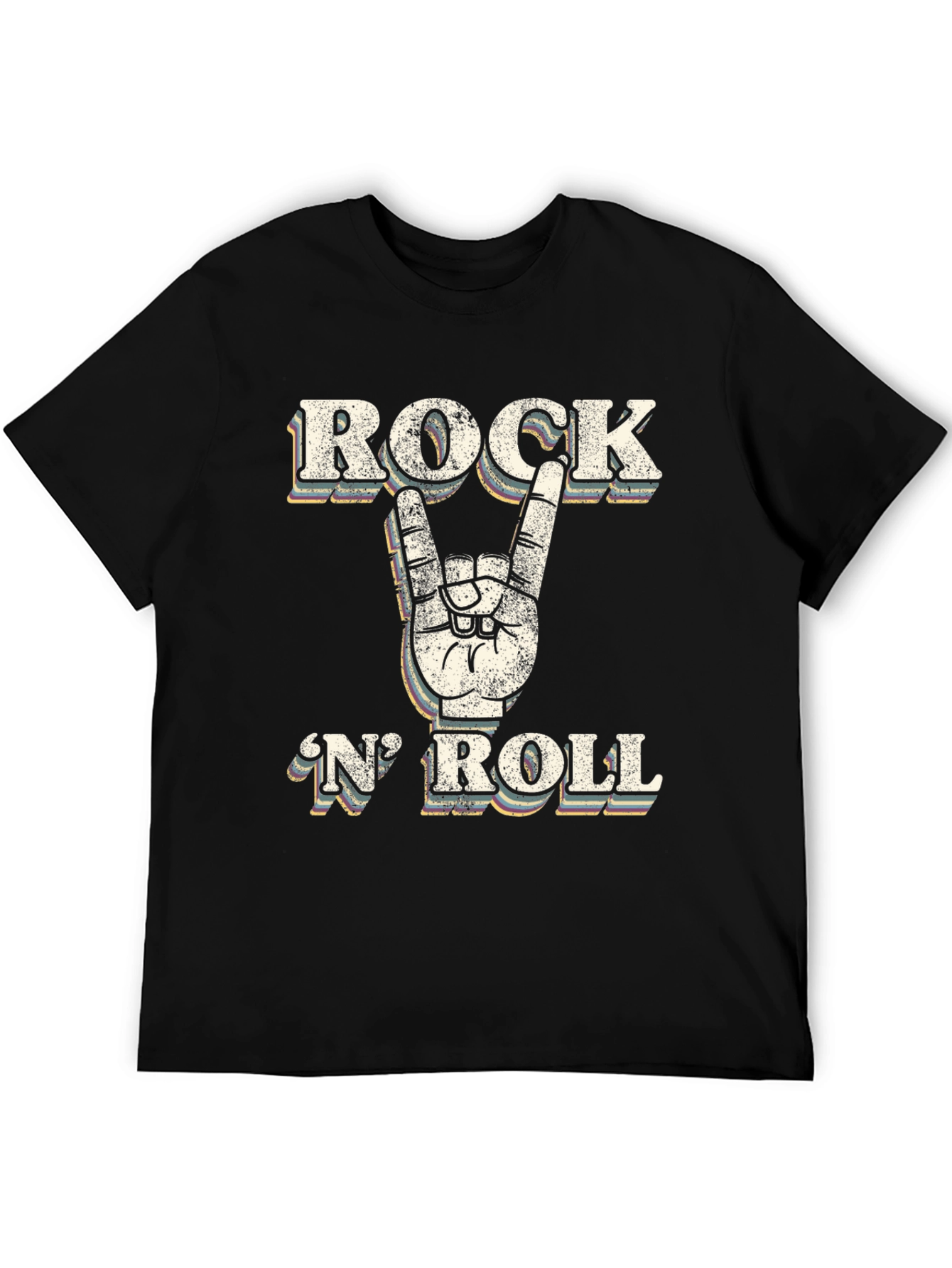 Rock N Roll Graphic T-Shirt - Retro Style