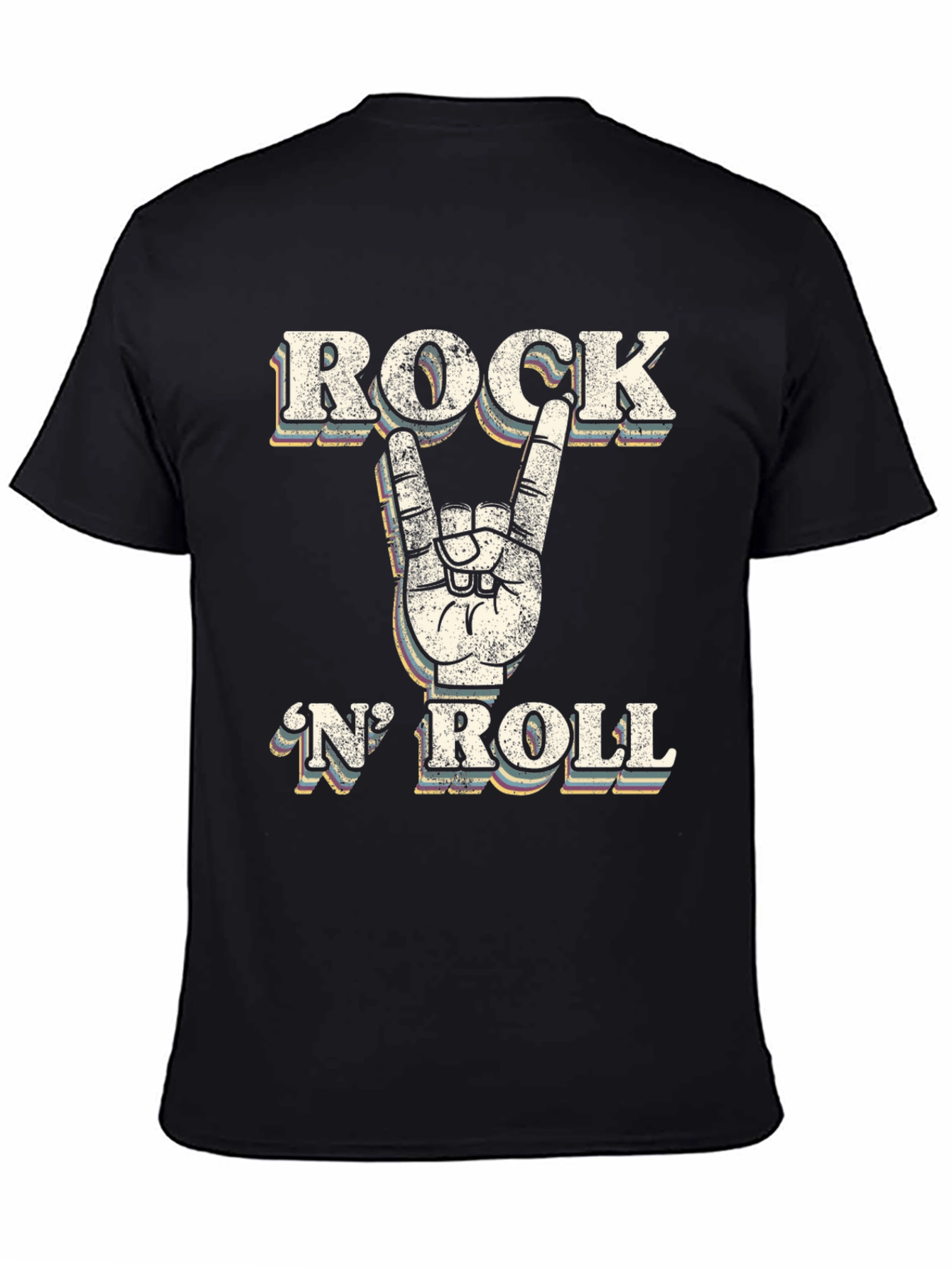 Rock N Roll Graphic T-Shirt - Retro Style