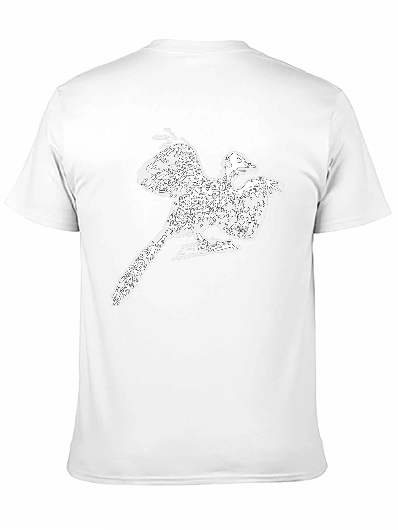 Archaeopteryx Graphic Tee - Stylish Black T-Shirt