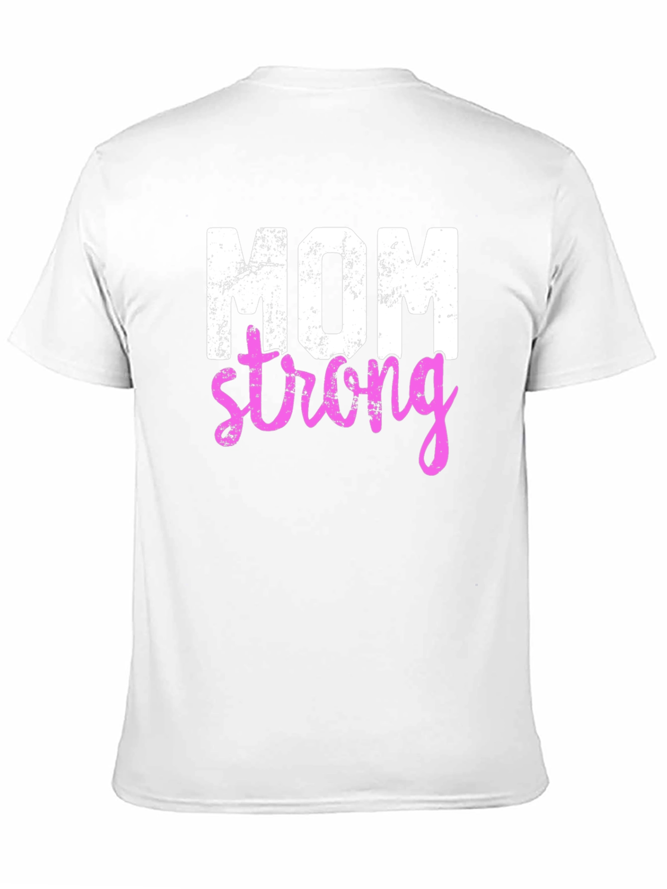 Mom Strong Graphic Tee - Black