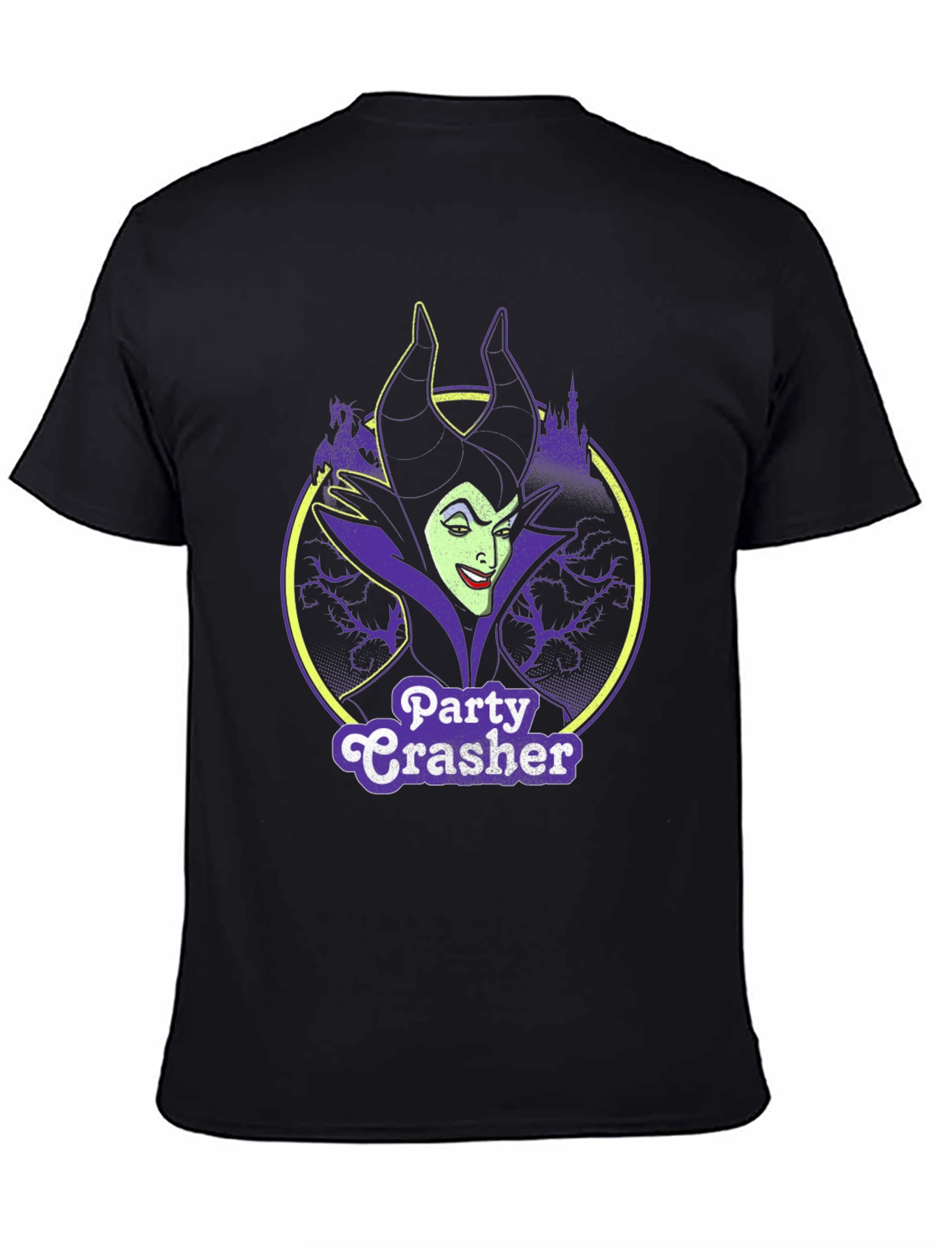 Maleficent Party Crasher Black T-Shirt