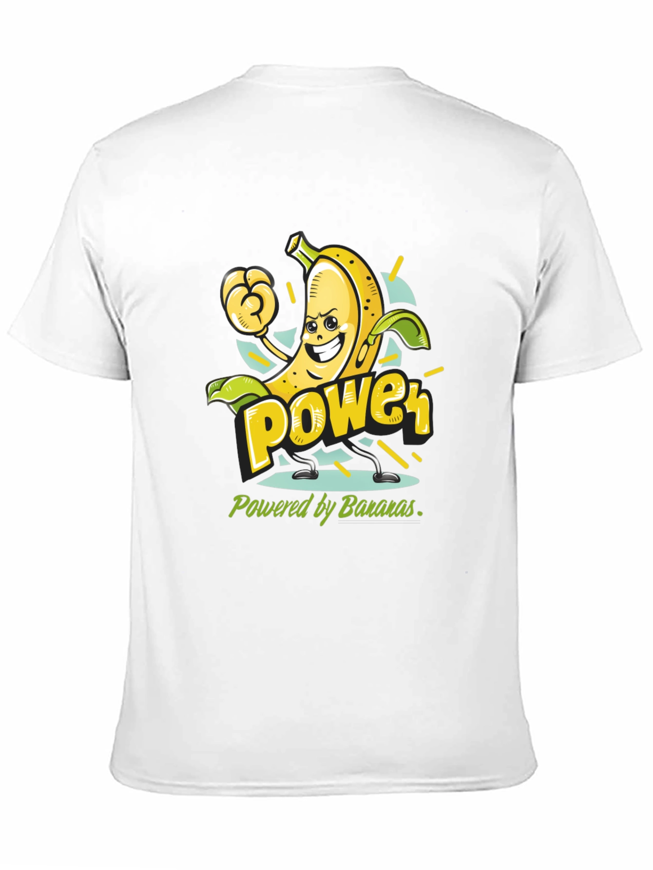 Banana Power T-Shirt - Fruit Cartoon Tee