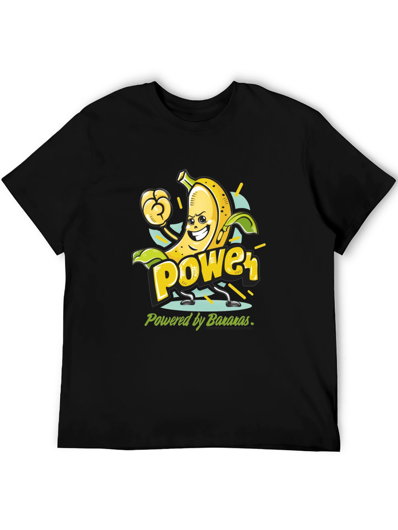 Banana Power T-Shirt - Fruit Cartoon Tee