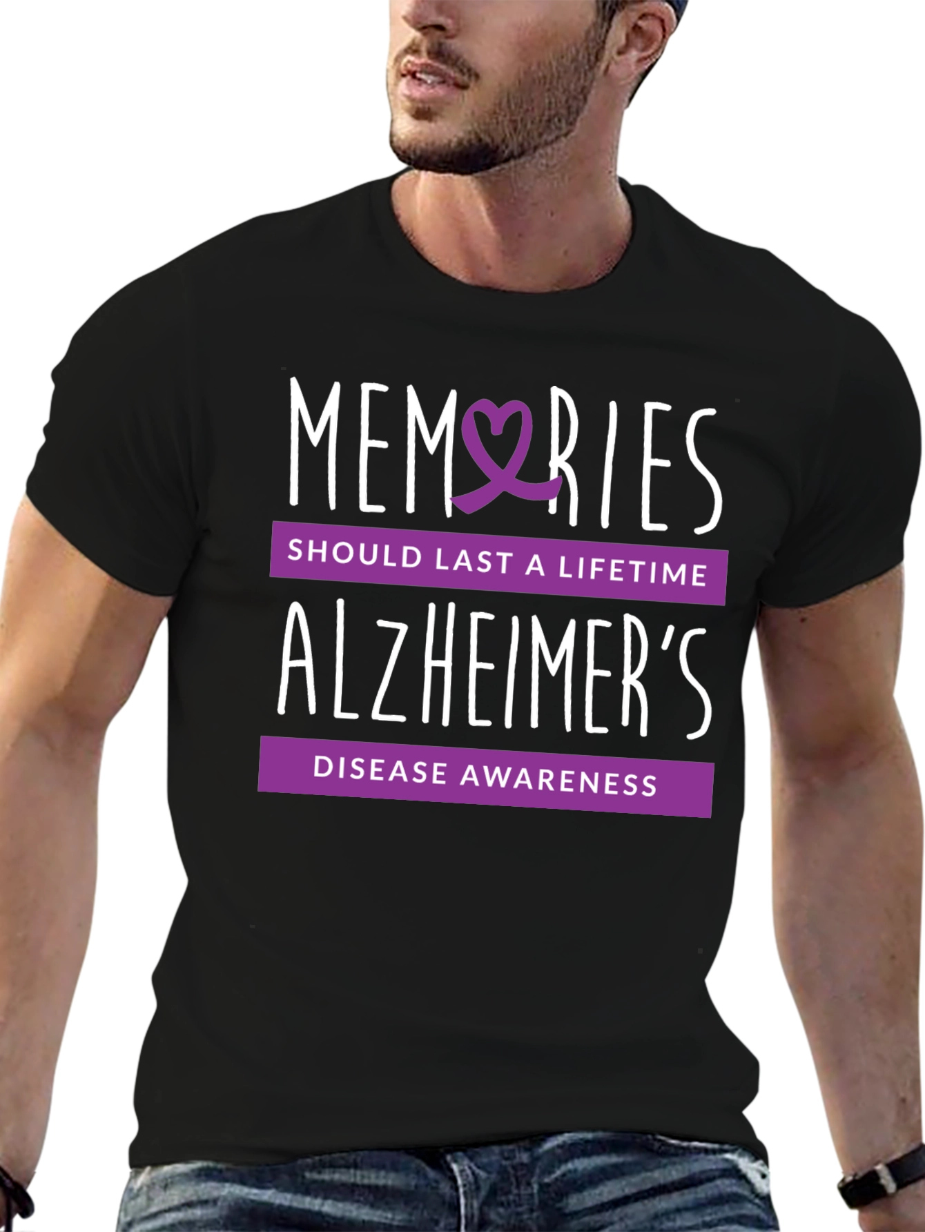 Alzheimers Awareness T-Shirt - Memories Should Last