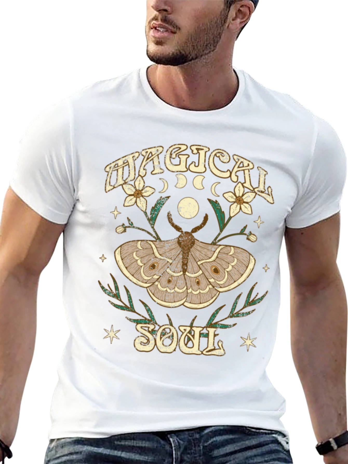 Magical Soul Moth Graphic Tee