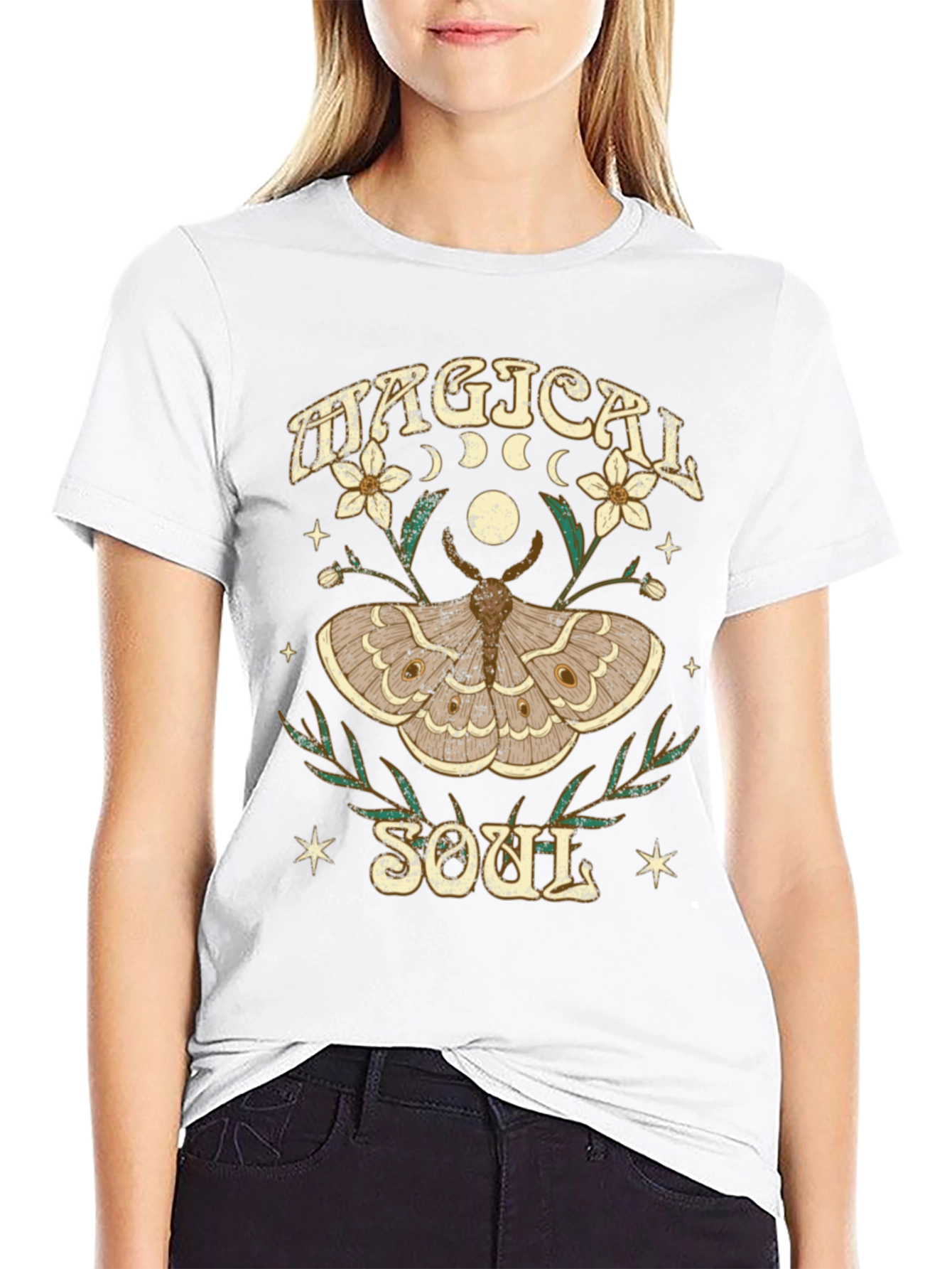 Magical Soul Moth Graphic Tee