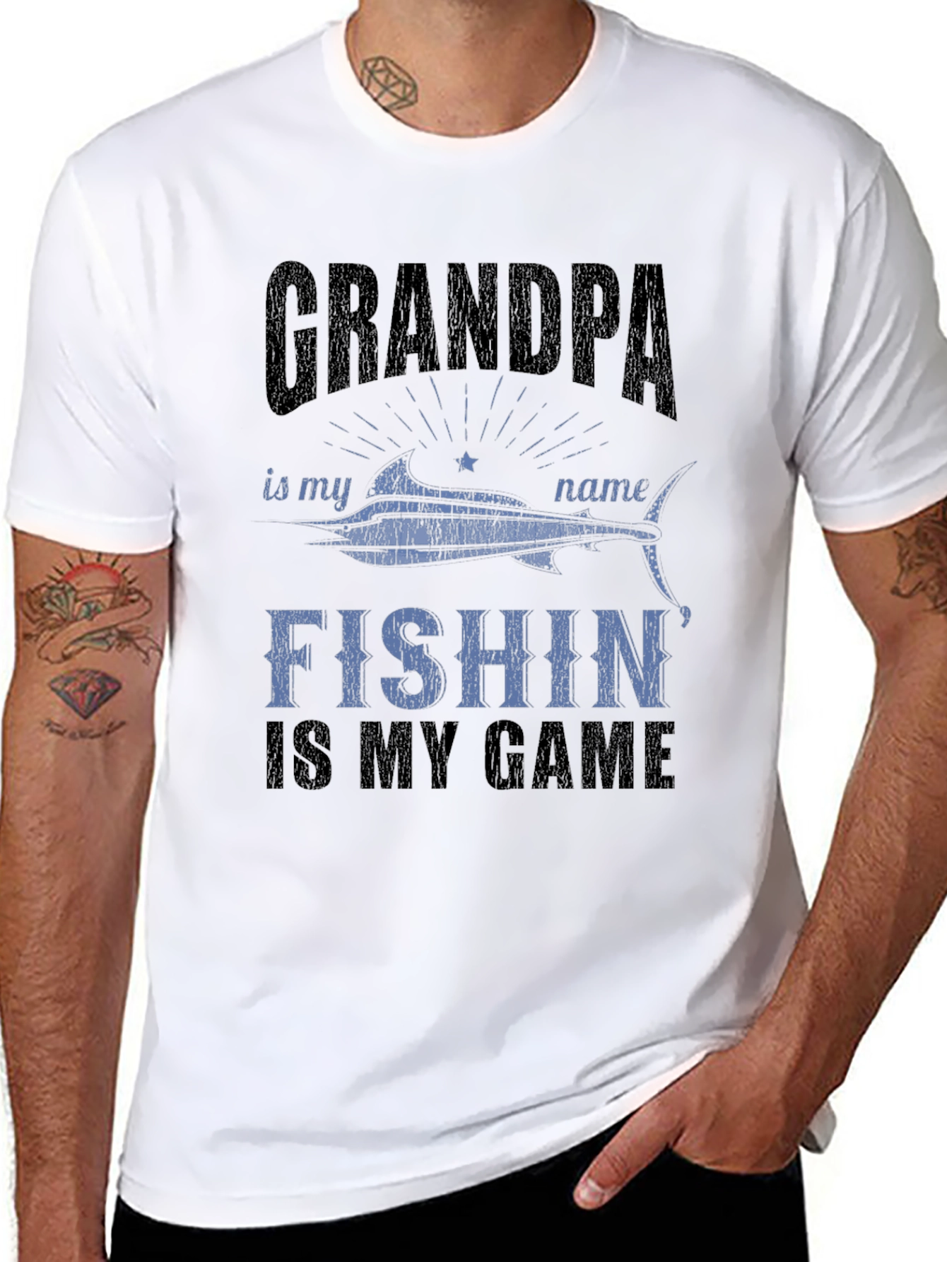 Grandpa Fishin T-Shirt